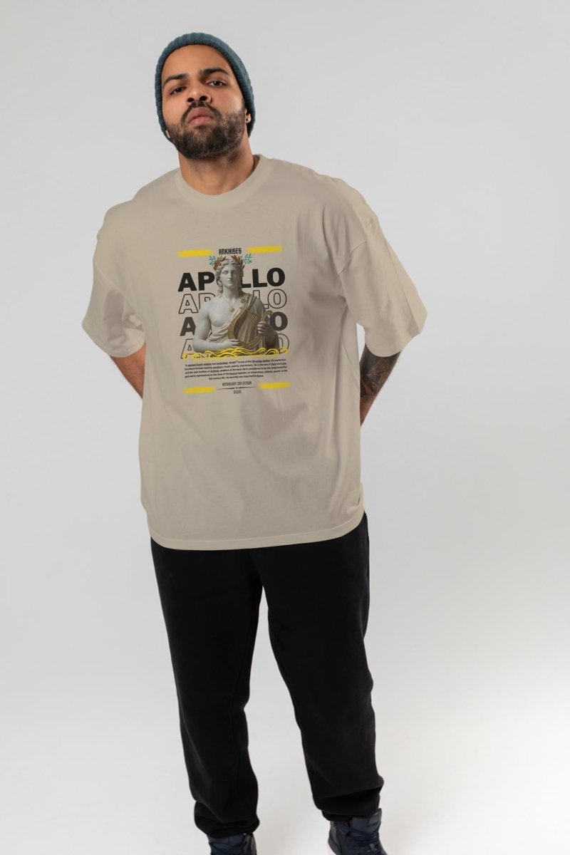 Apollo 1 ön Baskılı Oversize t-shirt Erkek Kadın %100 Pamuk Bisiklet Yaka tişort - Cilexi