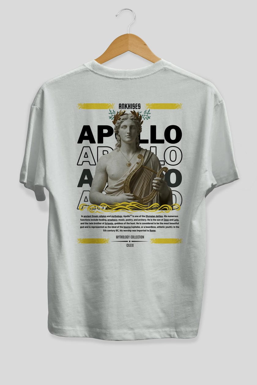 Apollo 1 Arka Baskılı Oversize t-shirt Erkek Kadın %100 Pamuk Bisiklet Yaka tişort