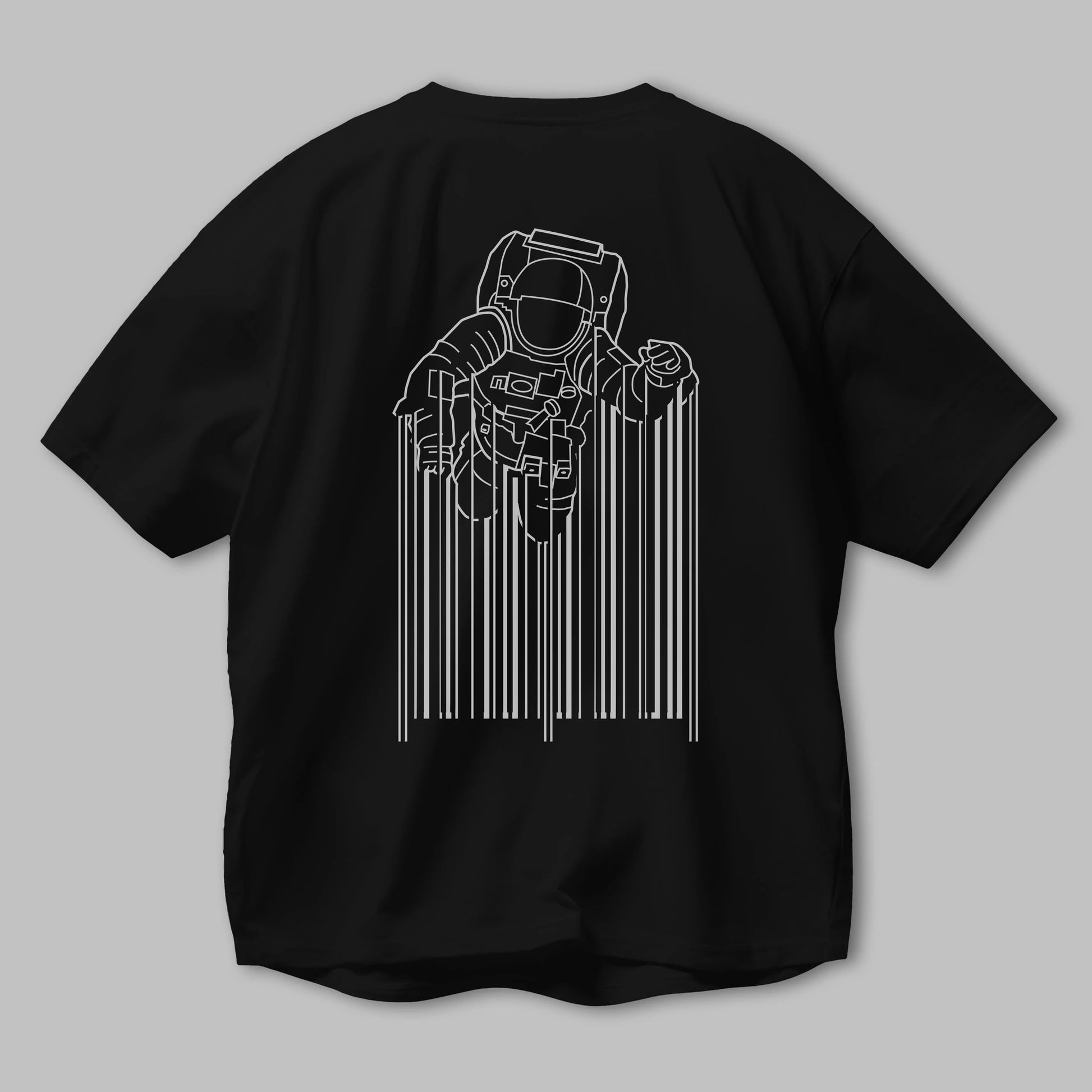 Astrocode Arka Baskılı Oversize t-shirt %100 pamuk Erkek Kadın Unisex