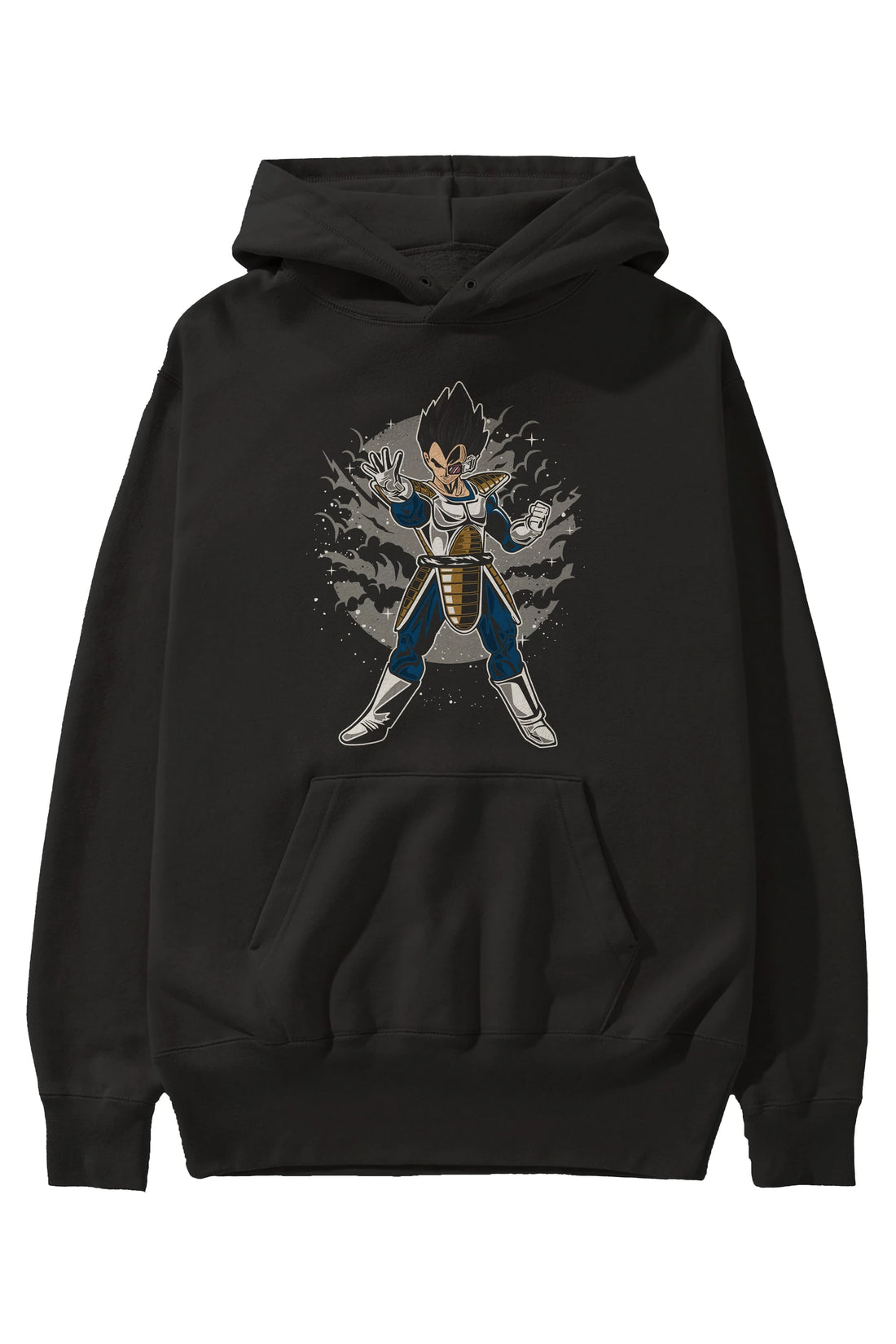VEGETA Ön Baskılı Hoodie Oversize Kapüşonlu Sweatshirt Erkek Kadın Unisex