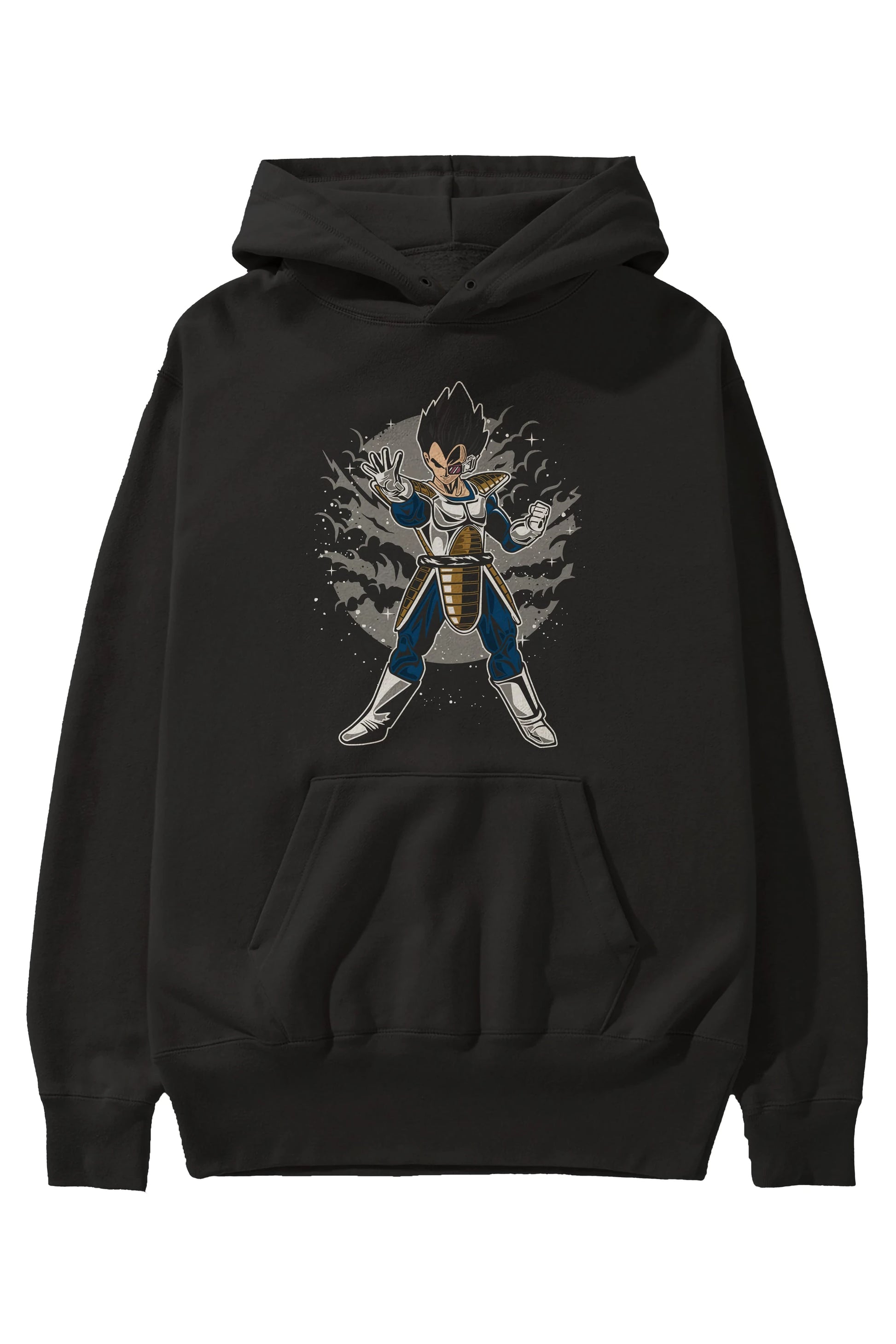 VEGETA Ön Baskılı Hoodie Oversize Kapüşonlu Sweatshirt Erkek Kadın Unisex
