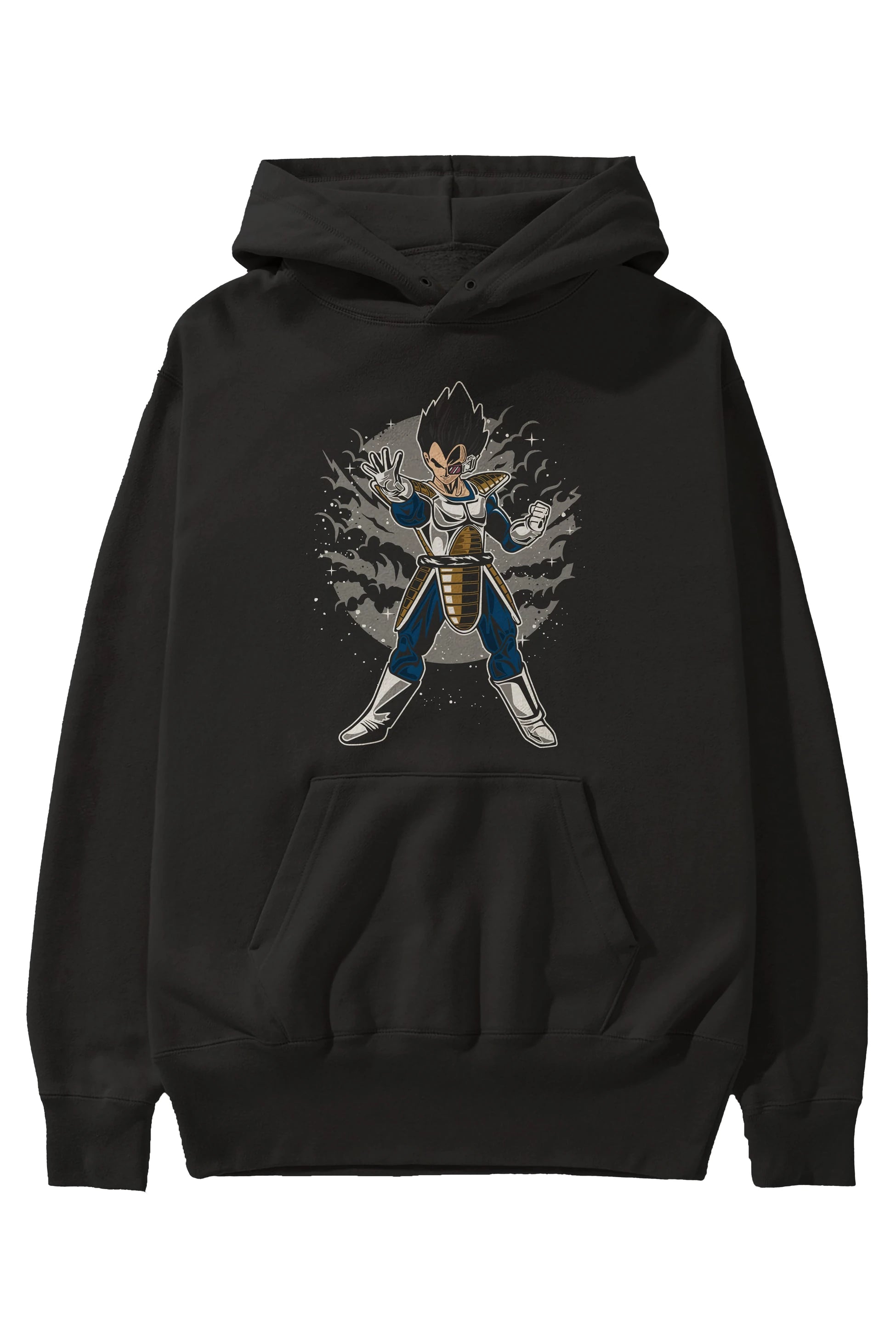 VEGETA Ön Baskılı Hoodie Oversize Kapüşonlu Sweatshirt Erkek Kadın Unisex