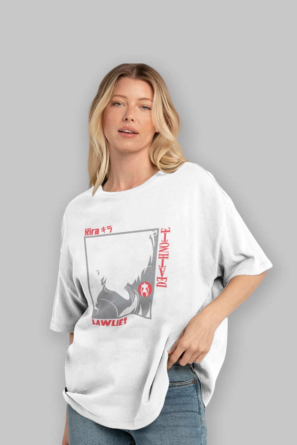 DEATH NOTE Anime Ön Baskılı Oversize t-shirt %100 pamuk Erkek Kadın Unisex