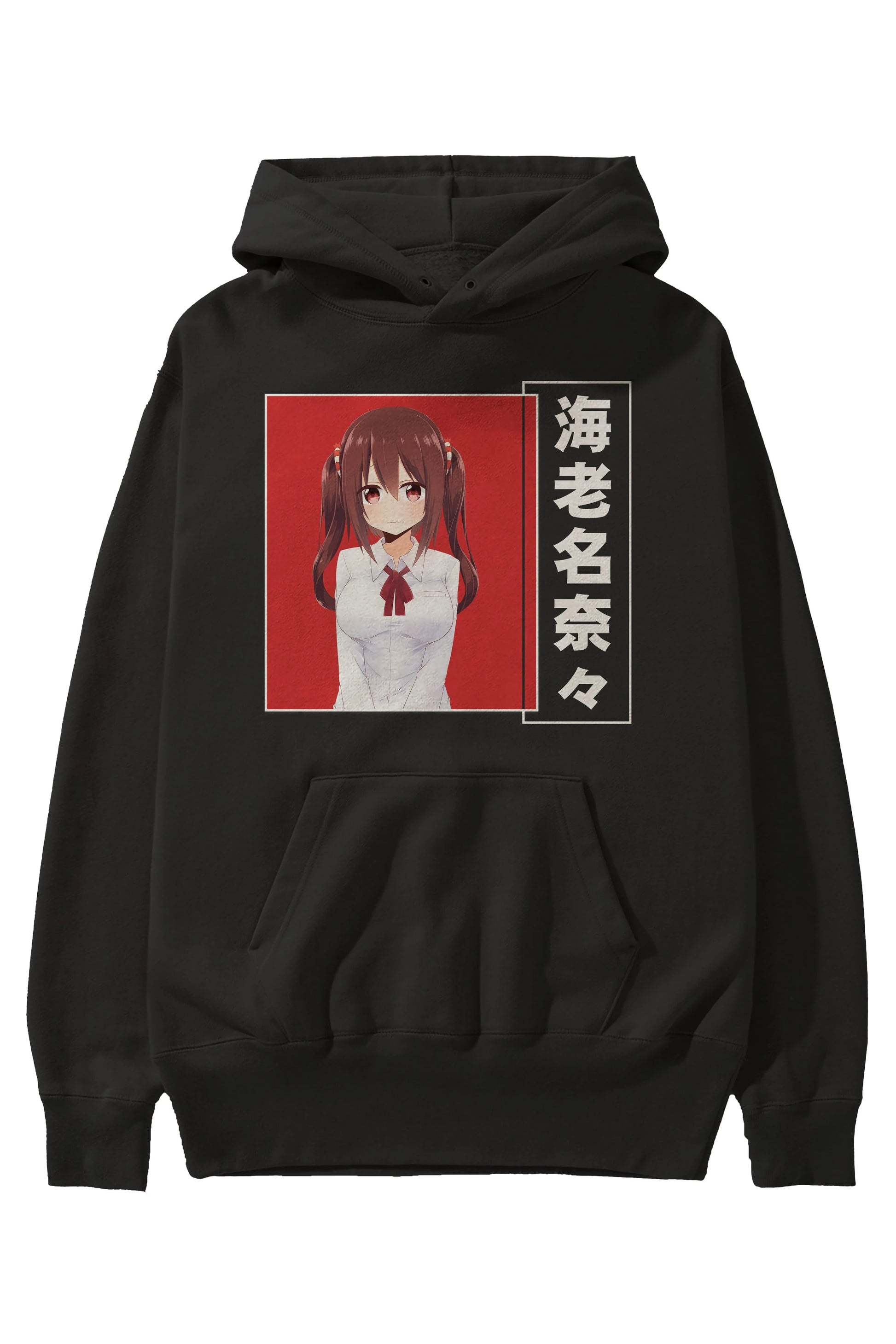 Nana Ebina 1 Anime Ön Baskılı Hoodie Oversize Kapüşonlu Sweatshirt Erkek Kadın Unisex