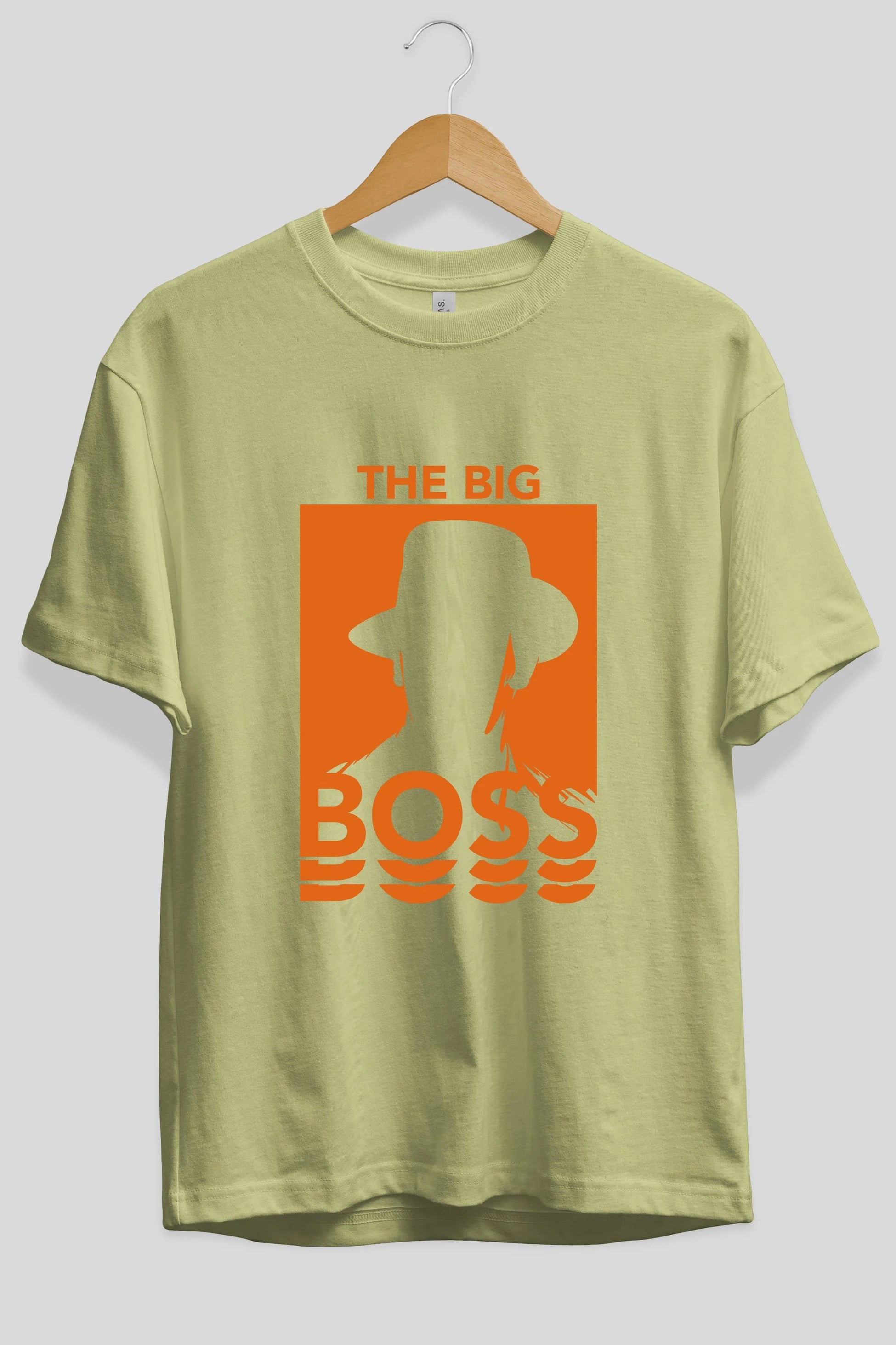 The Big Boss Ön Baskılı Oversize t-shirt Erkek Kadın Unisex