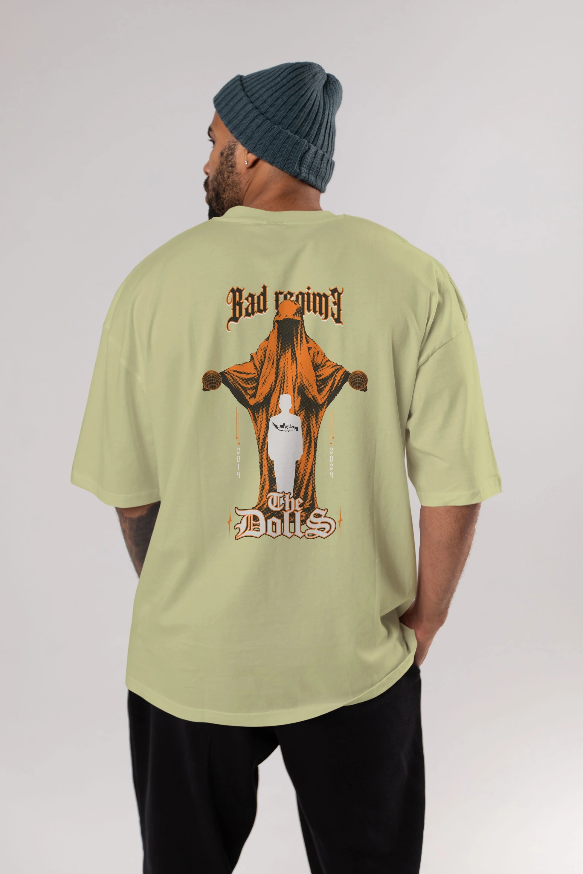 The Dolls Arka Baskılı Oversize t-shirt Erkek Kadın Unisex