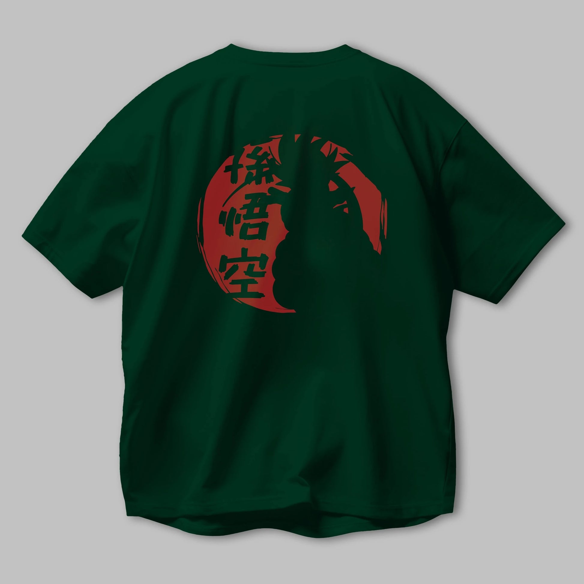 DRAGON BALL Anime Arka Baskılı Oversize t-shirt Erkek Kadın Unisex