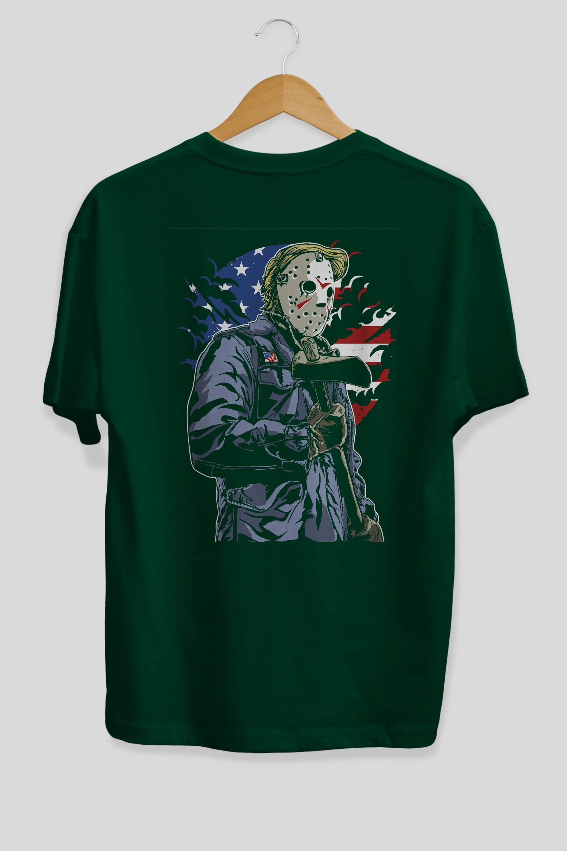 American Killer Arka Baskılı Oversize t-shirt Erkek Kadın Unisex %100 Pamuk