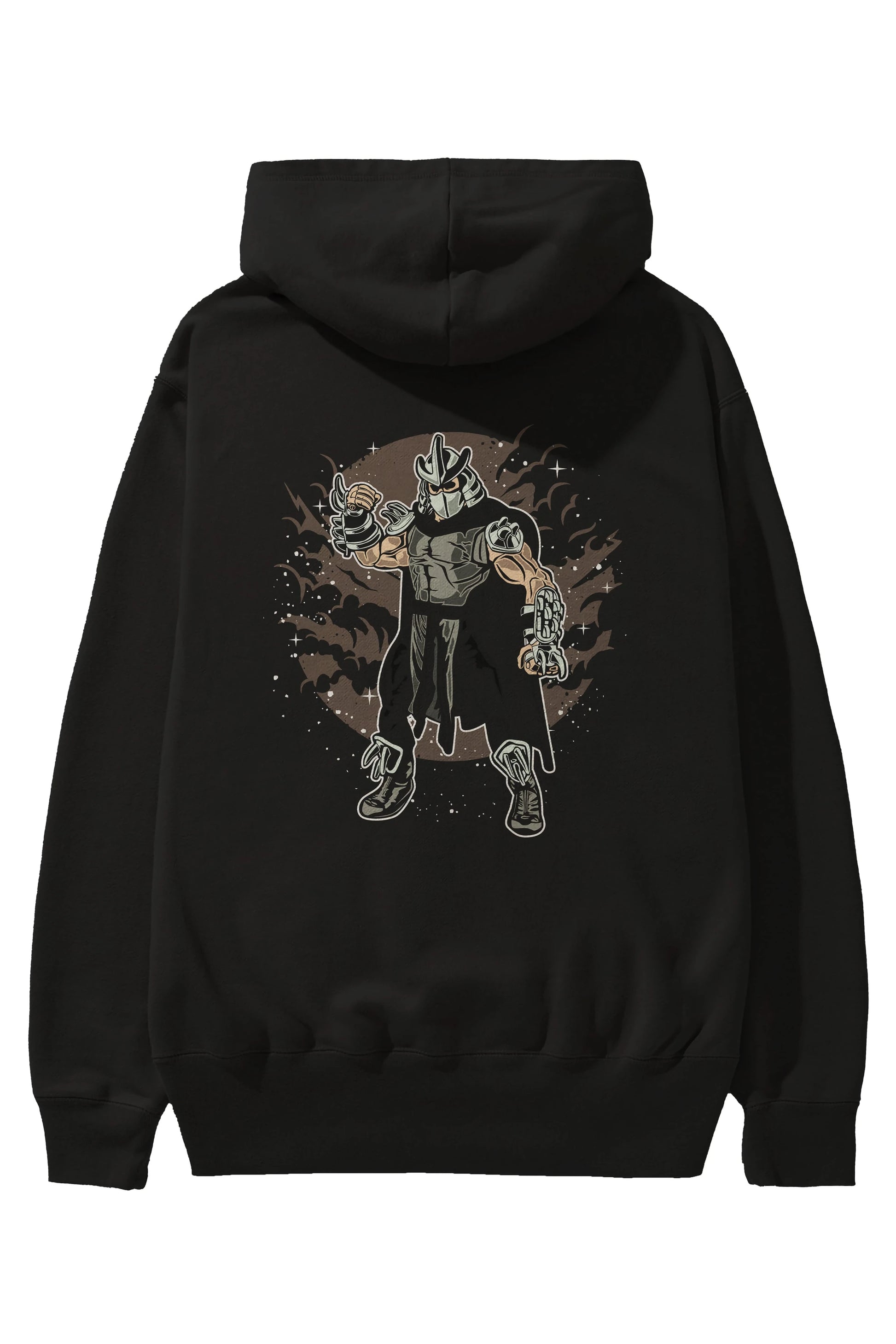 SHREDDER Arka Baskılı Hoodie Oversize Kapüşonlu Sweatshirt Erkek Kadın Unisex