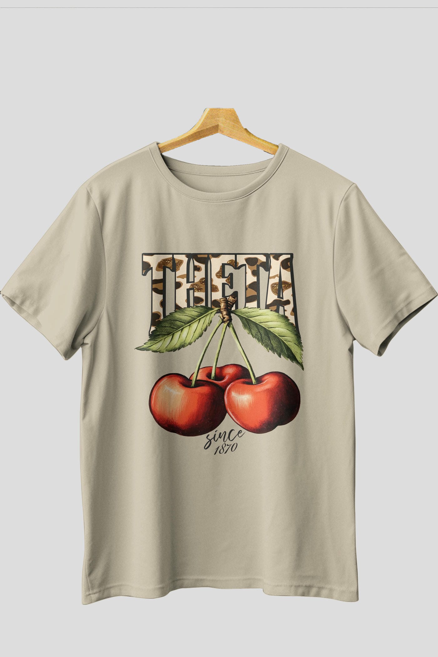 Cherry Cherries 9 Ön Baskılı Oversize t-shirt Erkek Kadın Pamuk Bisiklet Yaka tişort