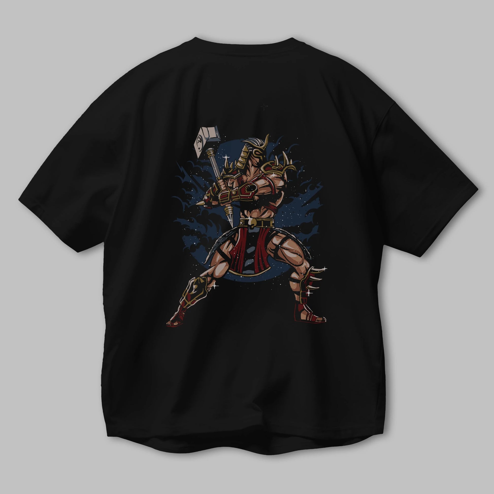 Emperor Arka Baskılı Oversize t-shirt Erkek Kadın Unisex %100 Pamuk