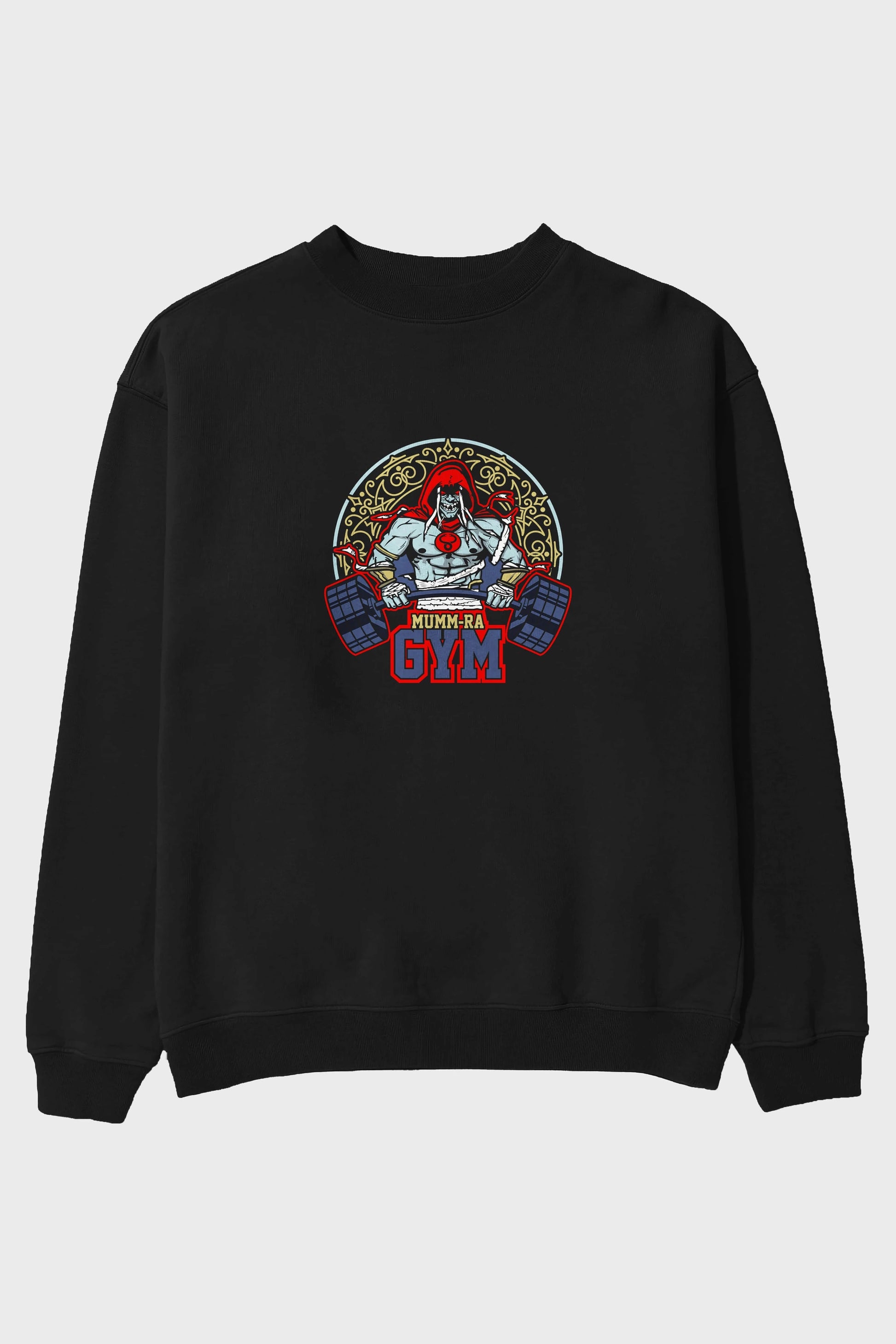Mumm-ra GYM Ön Baskılı Oversize Sweatshirt Erkek Kadın Unisex