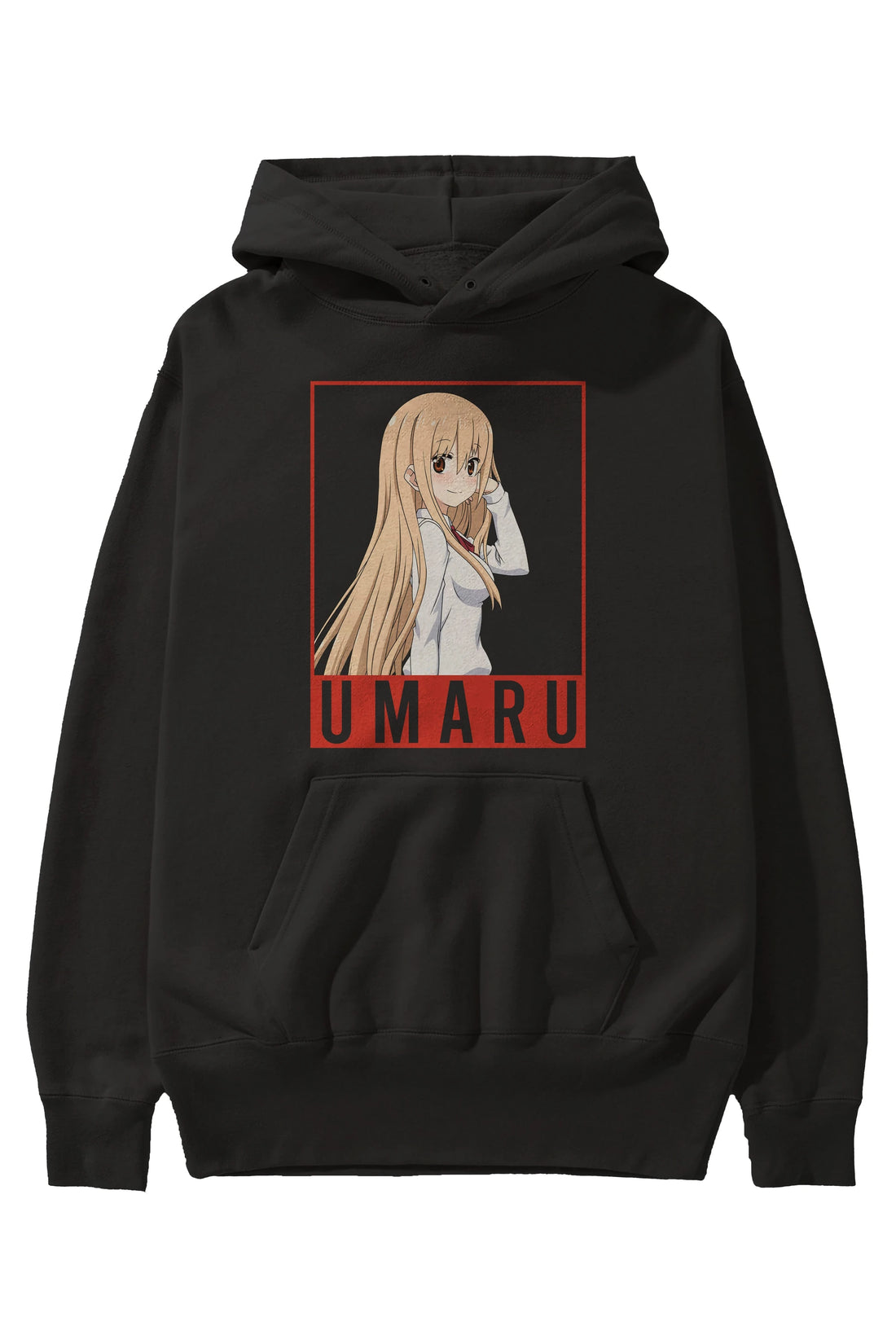 Umaru Doma 2 (2) Anime Ön Baskılı Hoodie Oversize Kapüşonlu Sweatshirt Erkek Kadın Unisex