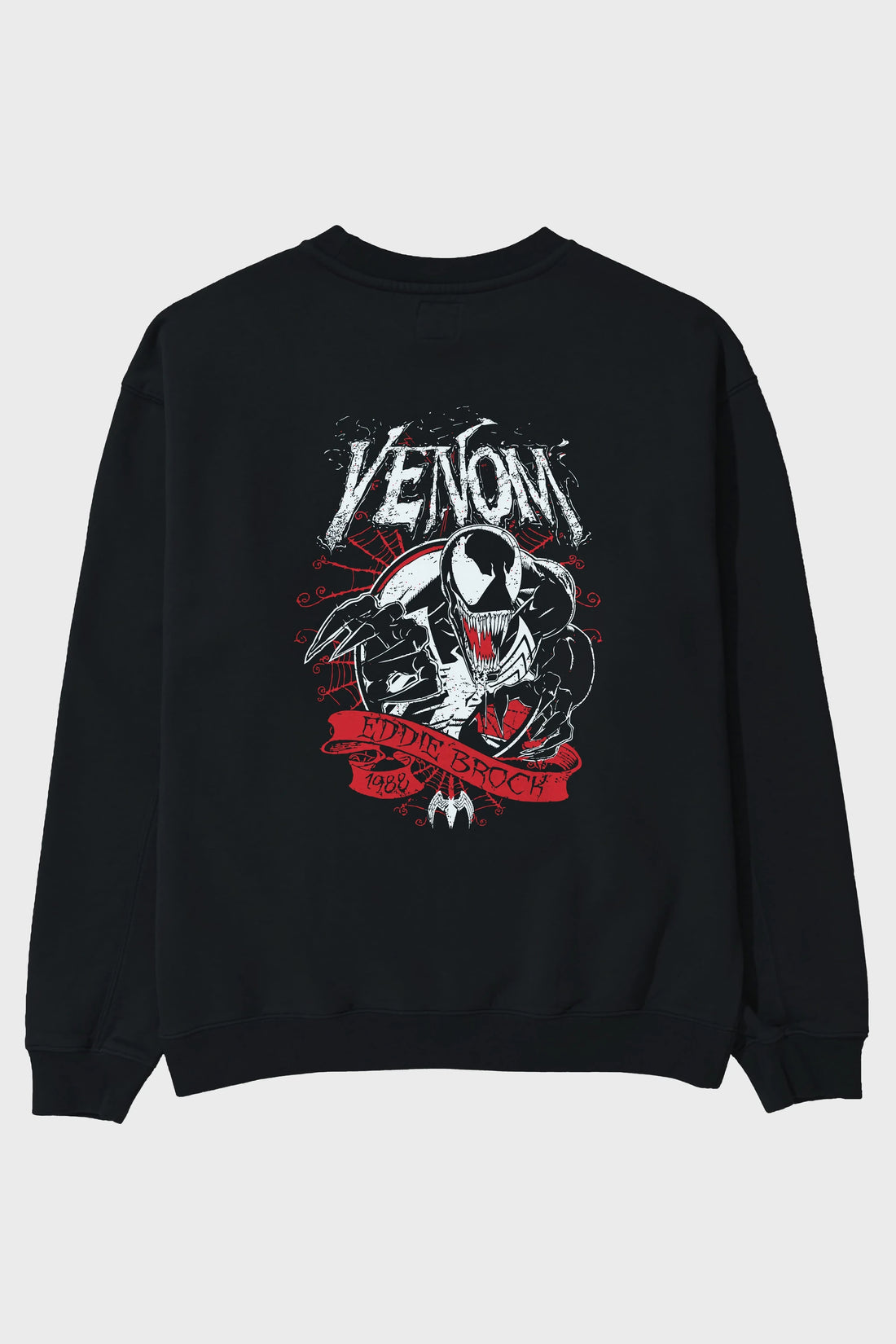 Venom (11) Arka Baskılı Oversize Sweatshirt Erkek Kadın Unisex