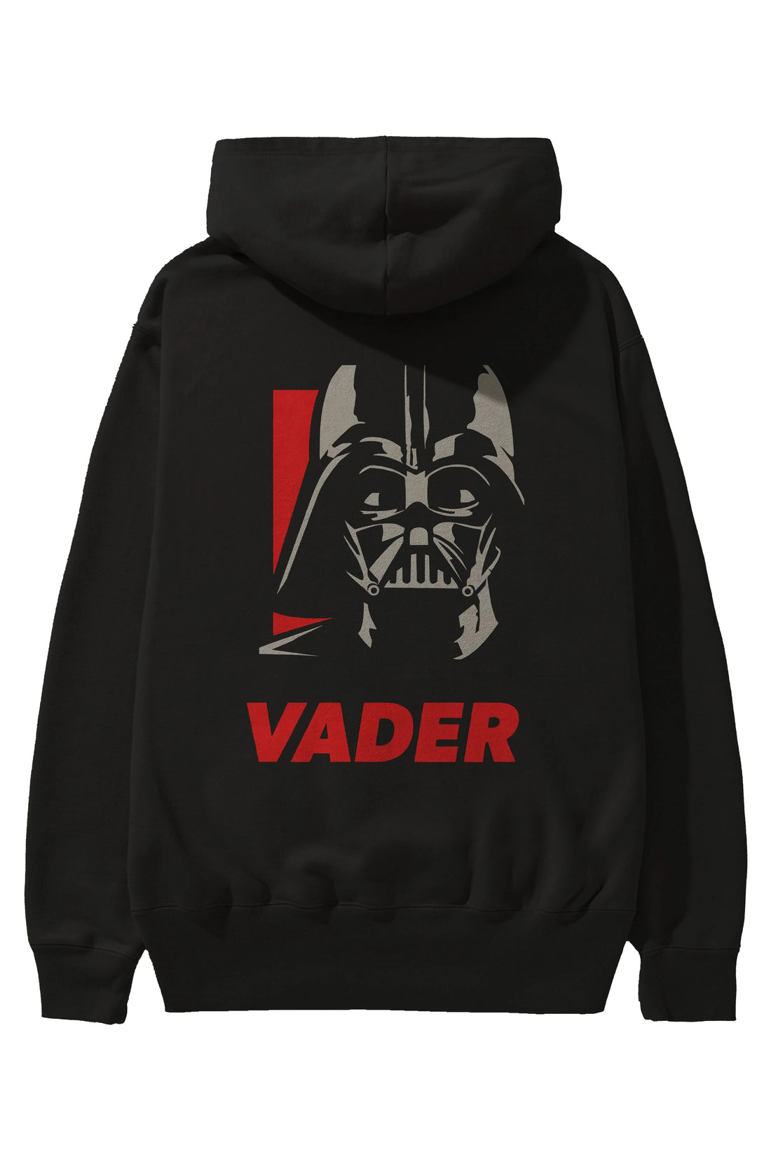 Darth Vader Arka Baskılı Hoodie Oversize Kapüşonlu Sweatshirt Erkek Kadın Unisex