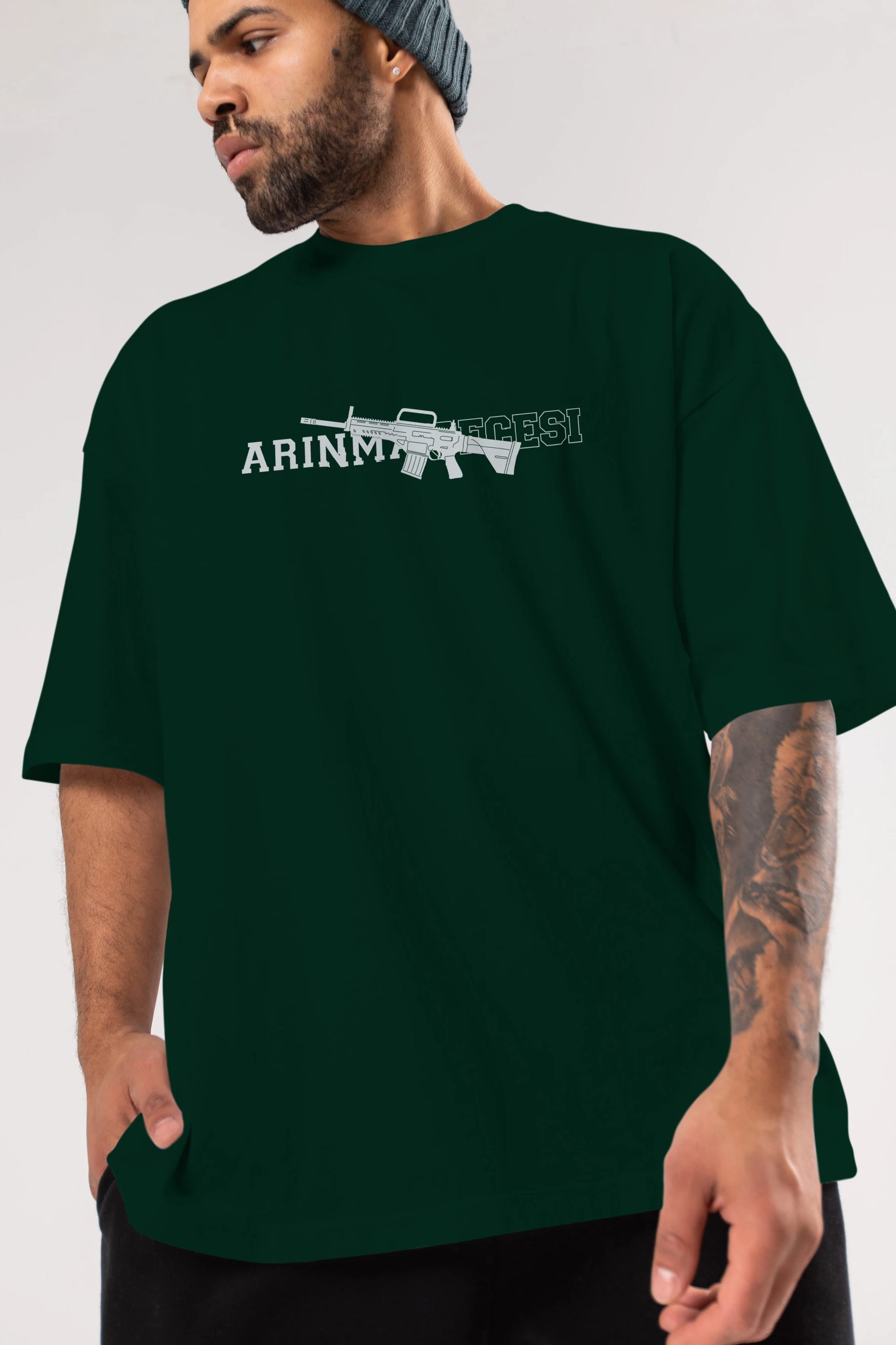 Arınma Gecesi Ön Baskılı Oversize t-shirt %100 pamuk Erkek Kadın Unisex