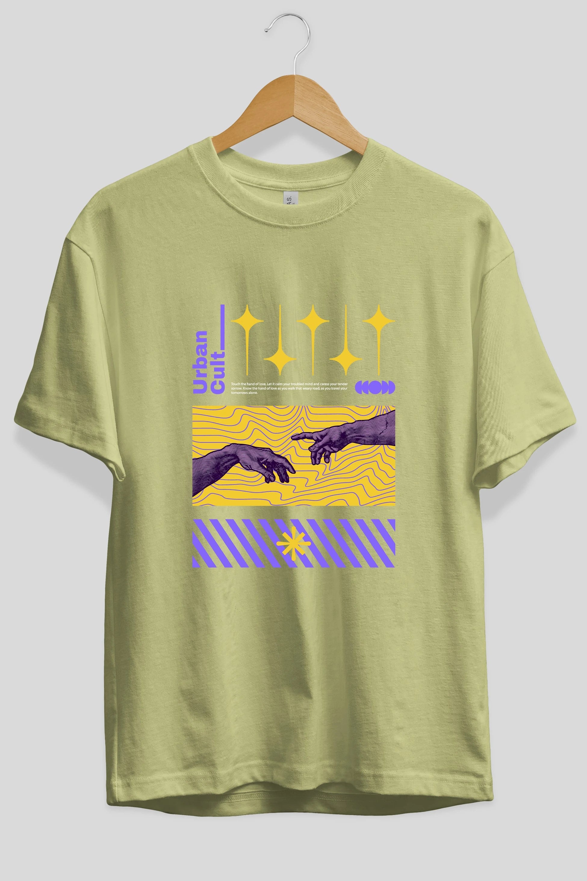 Urban Cult Ön Baskılı Oversize t-shirt Erkek Kadın Unisex