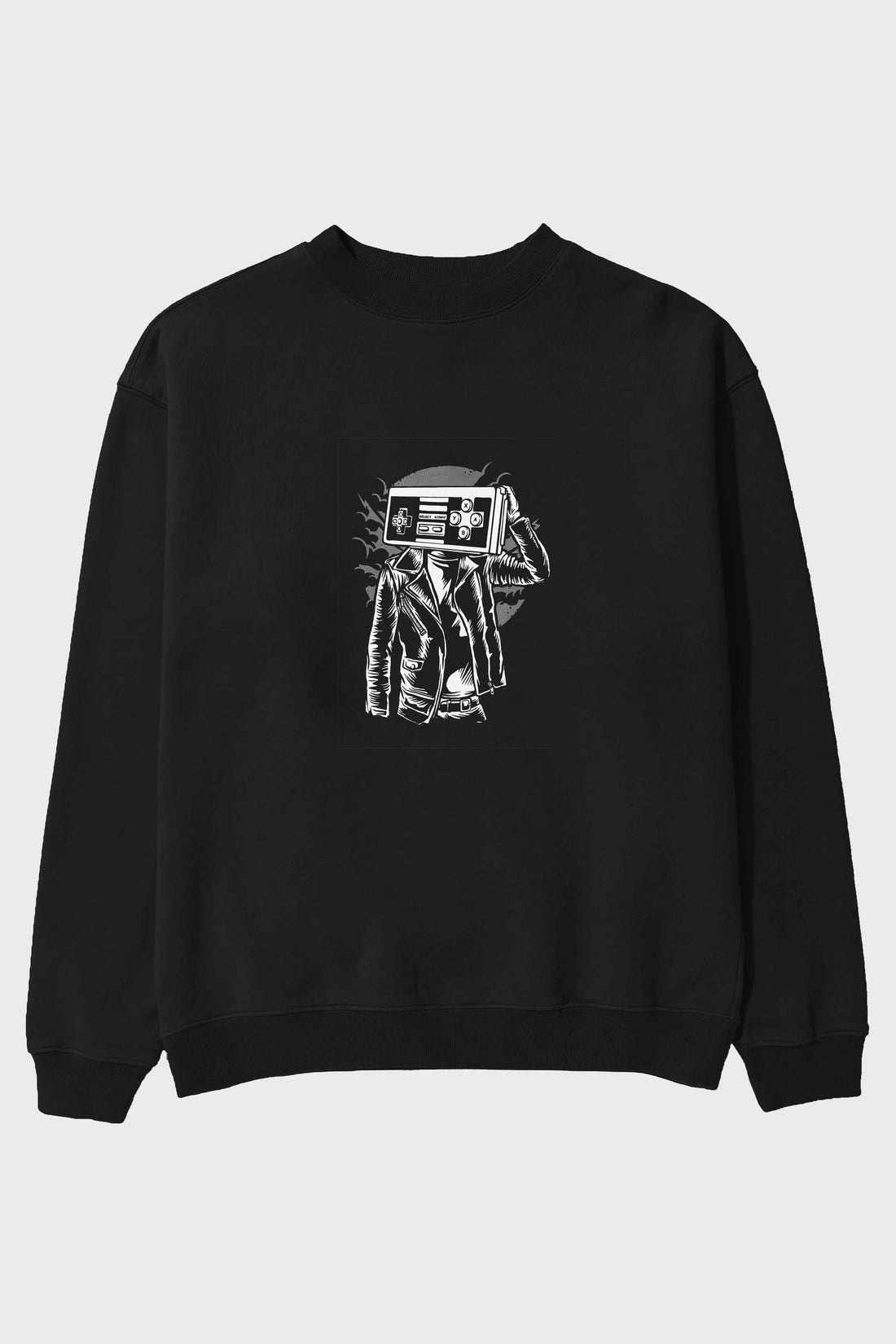 Street Gamers Ön Baskılı Oversize Sweatshirt Erkek Kadın Unisex