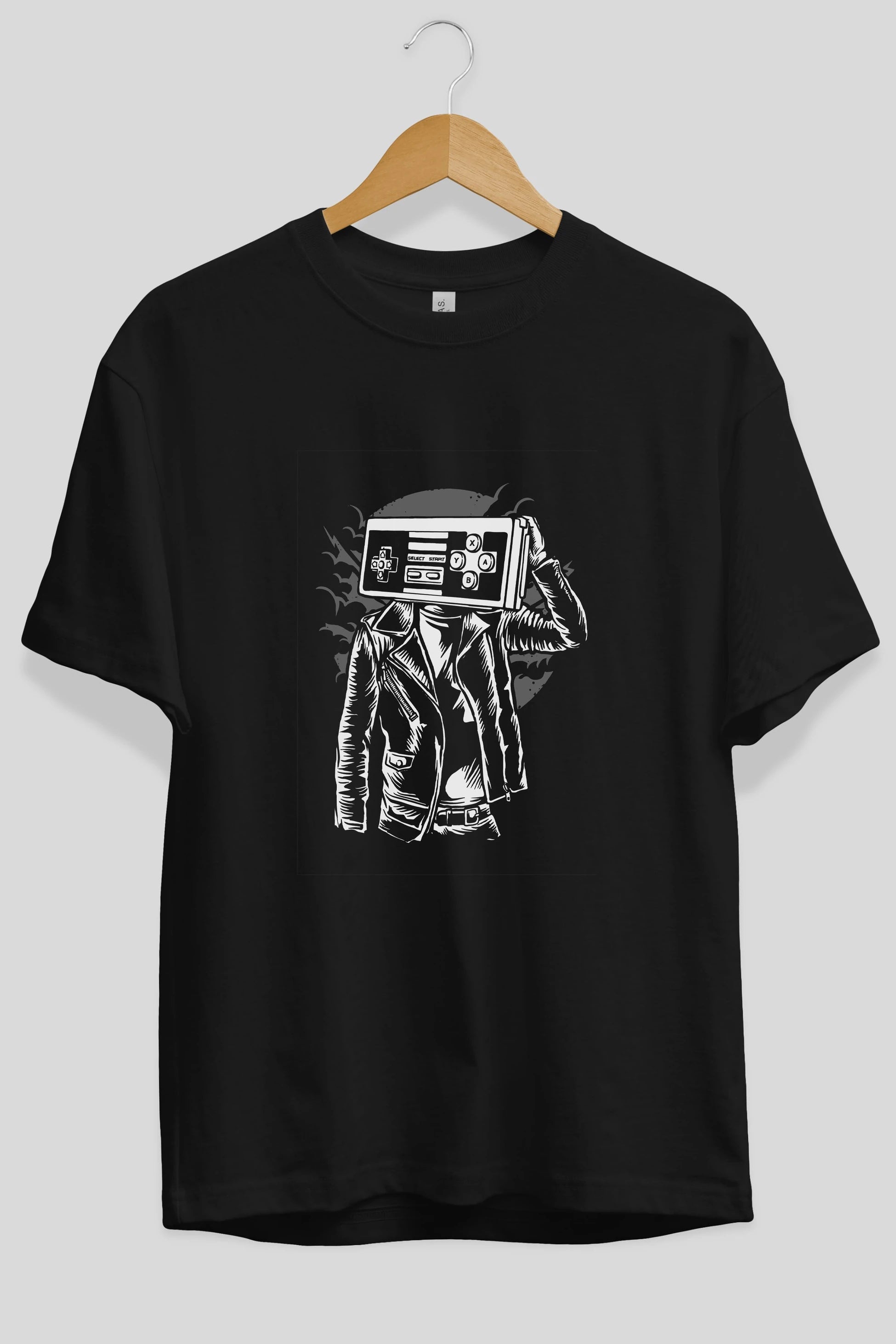 Street Gamers Ön Baskılı Oversize t-shirt Erkek Kadın Unisex %100 Pamuk tişort