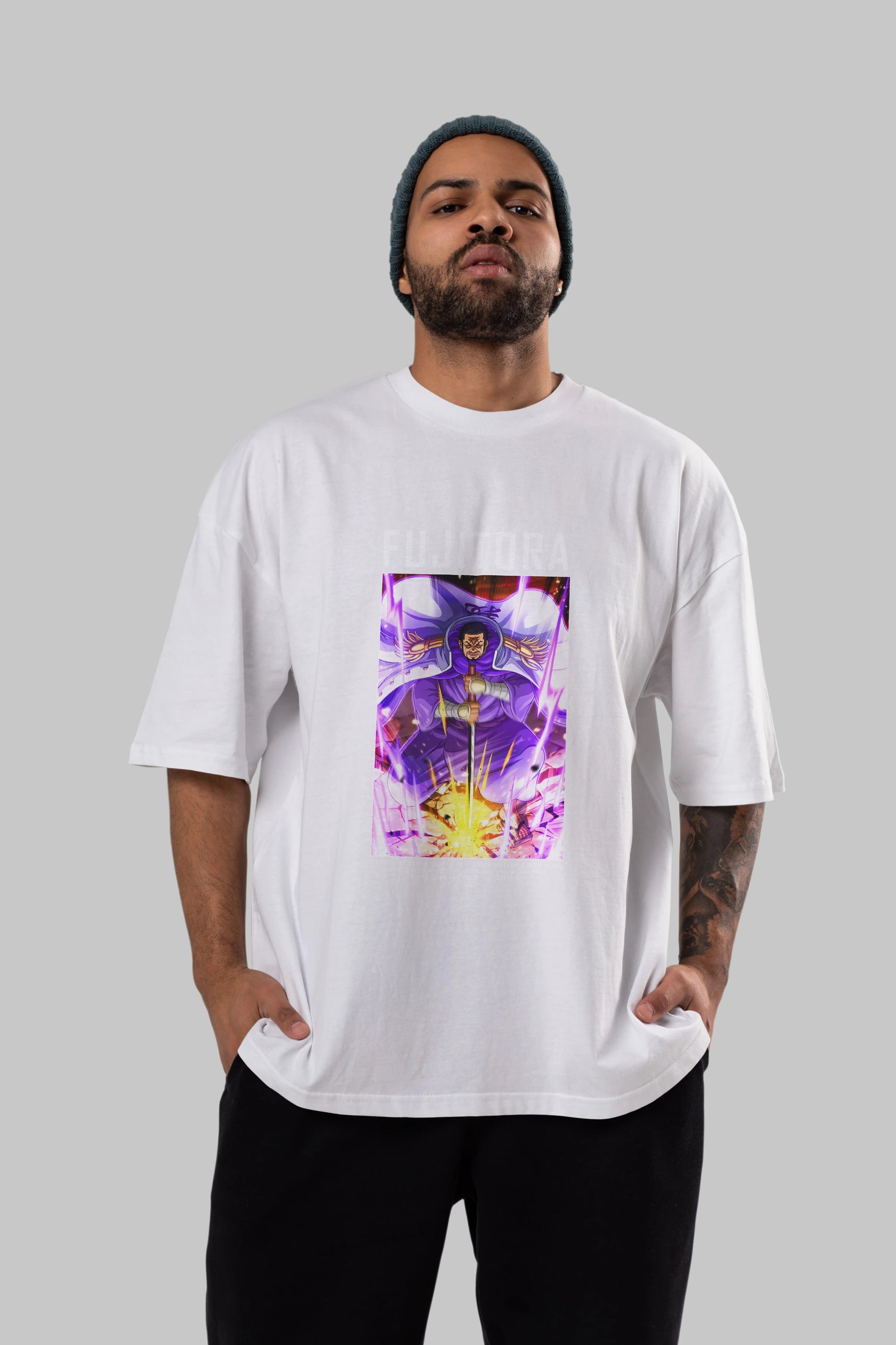 Issho Anime Ön Baskılı Oversize t-shirt Erkek Kadın Unisex