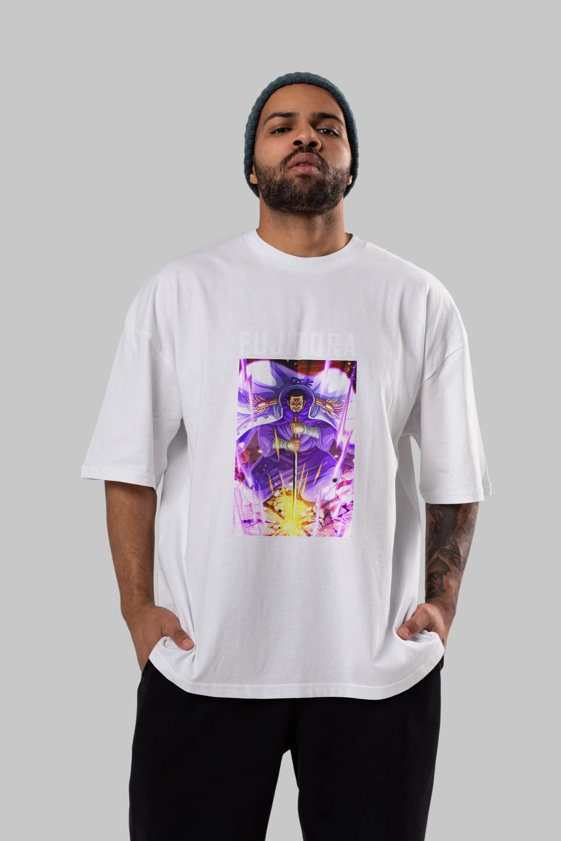 Issho Anime Ön Baskılı Oversize t-shirt Erkek Kadın Unisex