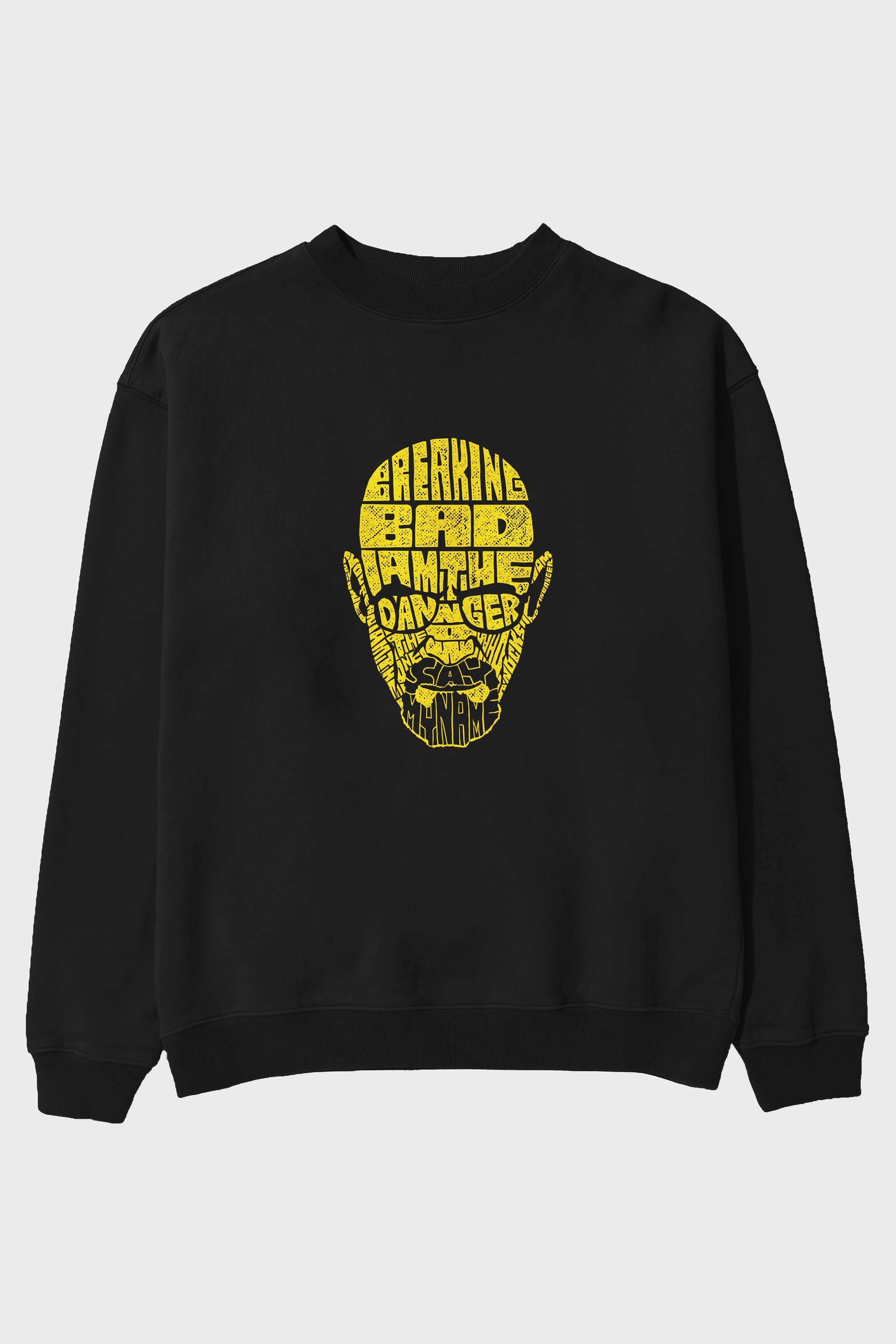Breaking Bad Ön Baskılı Oversize Sweatshirt Erkek Kadın Unisex
