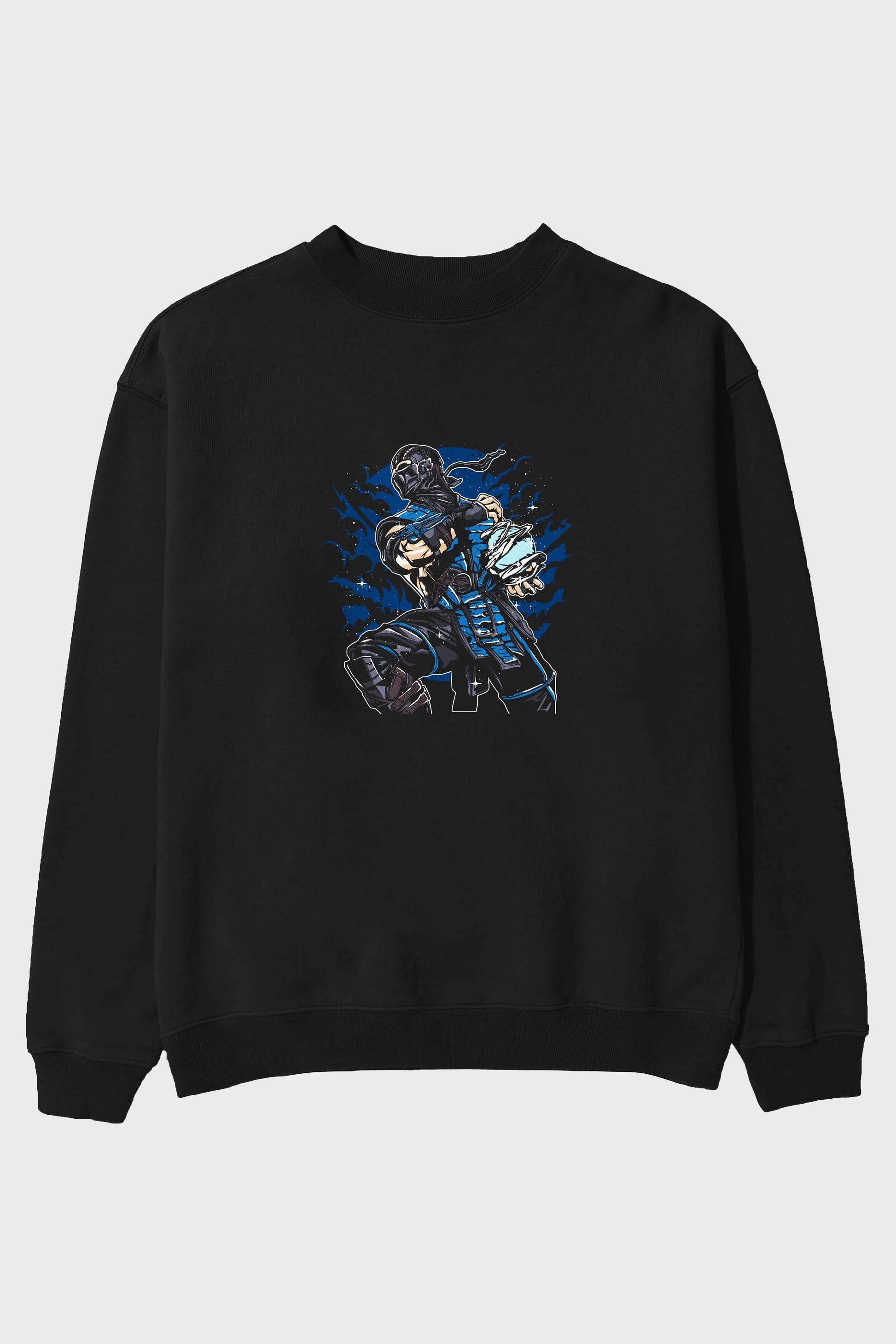 Sub Zero Ön Baskılı Oversize Sweatshirt Erkek Kadın Unisex