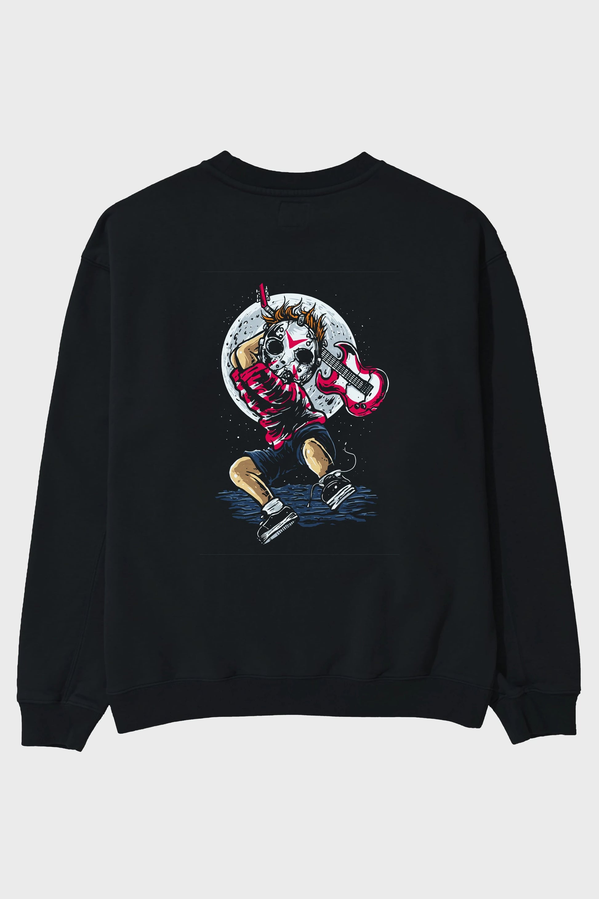 Break The Noise Arka Baskılı Oversize Sweatshirt Erkek Kadın Unisex