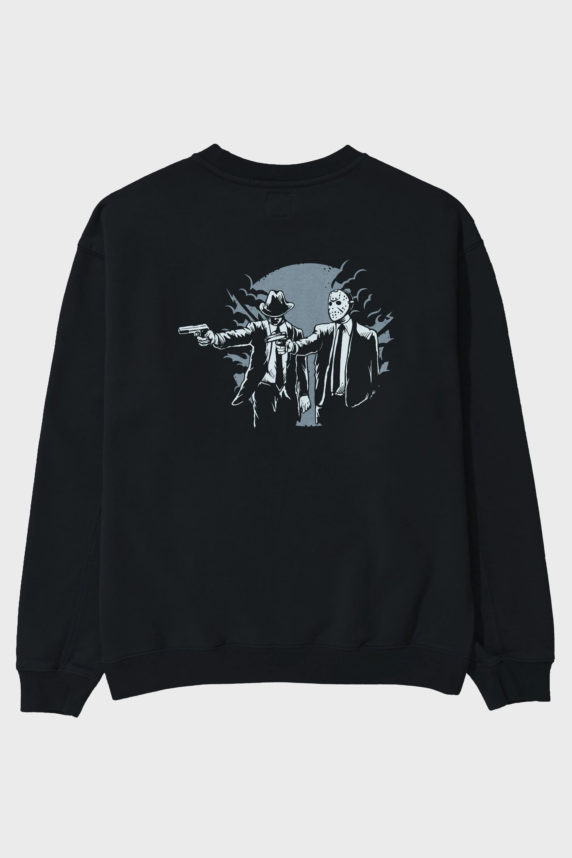 Pulp Killer Arka Baskılı Oversize Sweatshirt Erkek Kadın Unisex