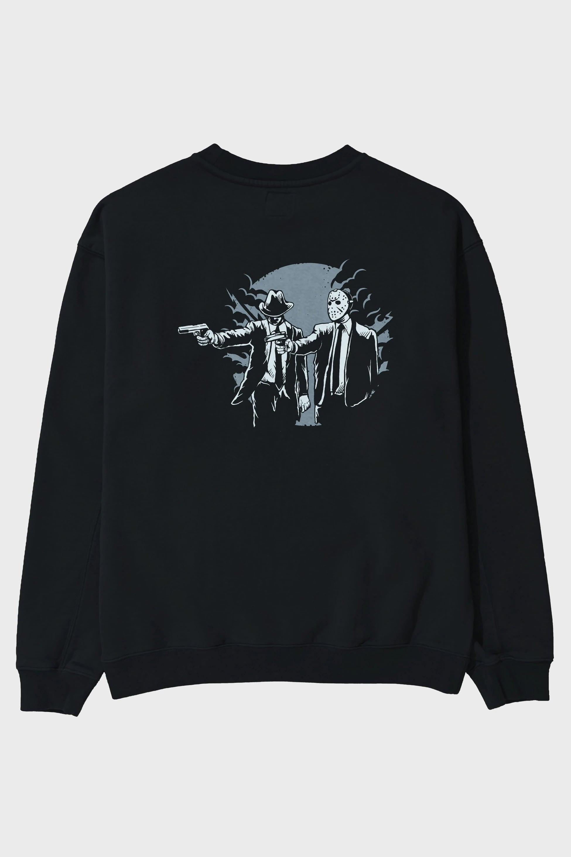 Pulp Killer Arka Baskılı Oversize Sweatshirt Erkek Kadın Unisex