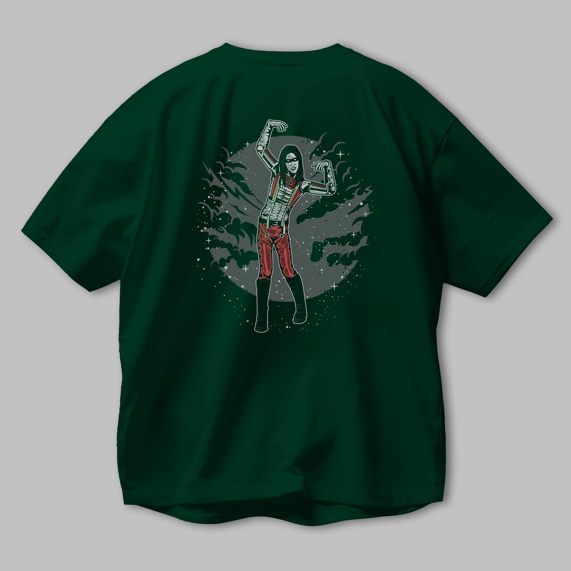 Marilyn Manson Arka Baskılı Oversize t-shirt Erkek Kadın Unisex %100 Pamuk