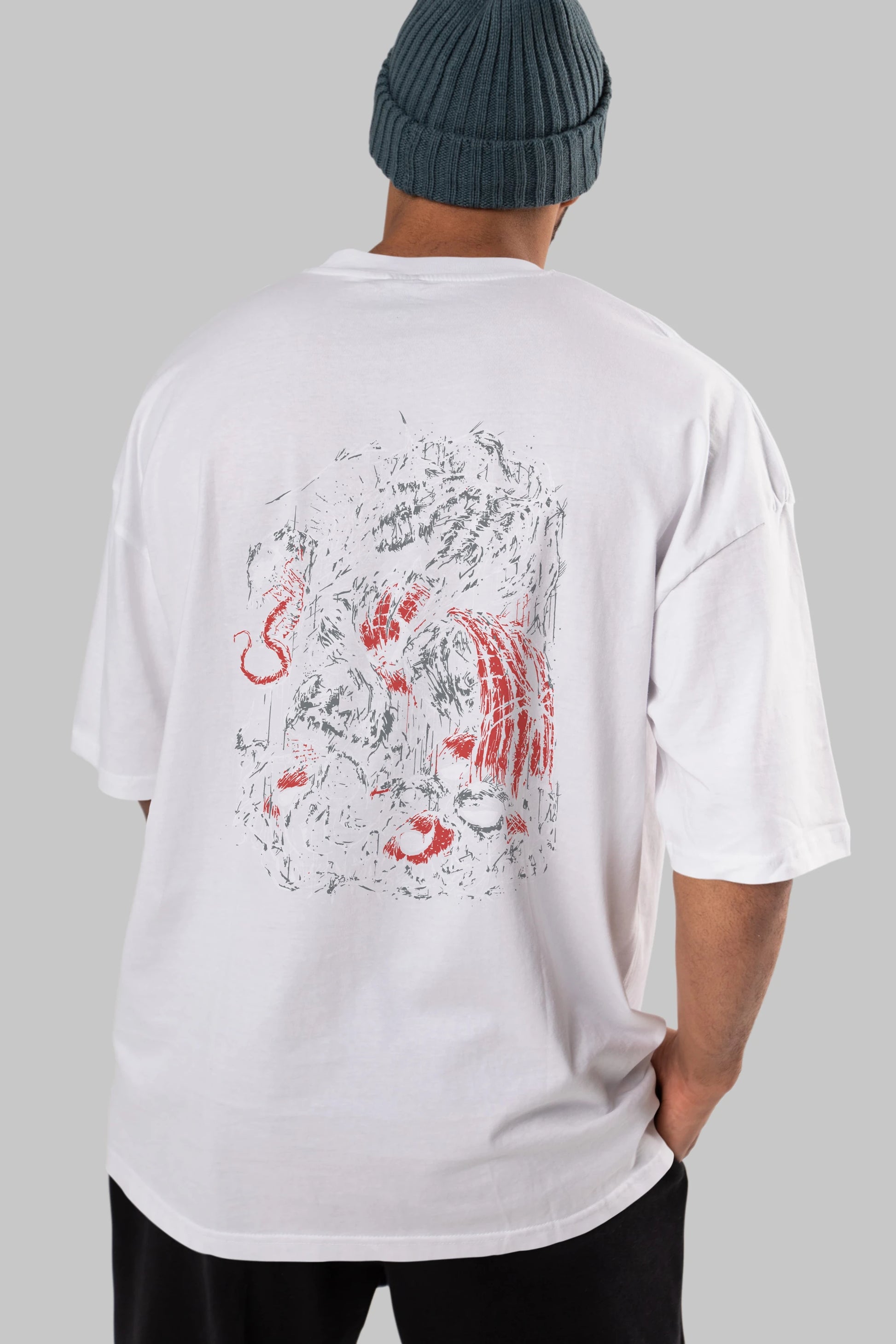 Venom (14) Arka Baskılı Oversize t-shirt Erkek Kadın Unisex %100 Pamuk Bisiklet Yaka tişort