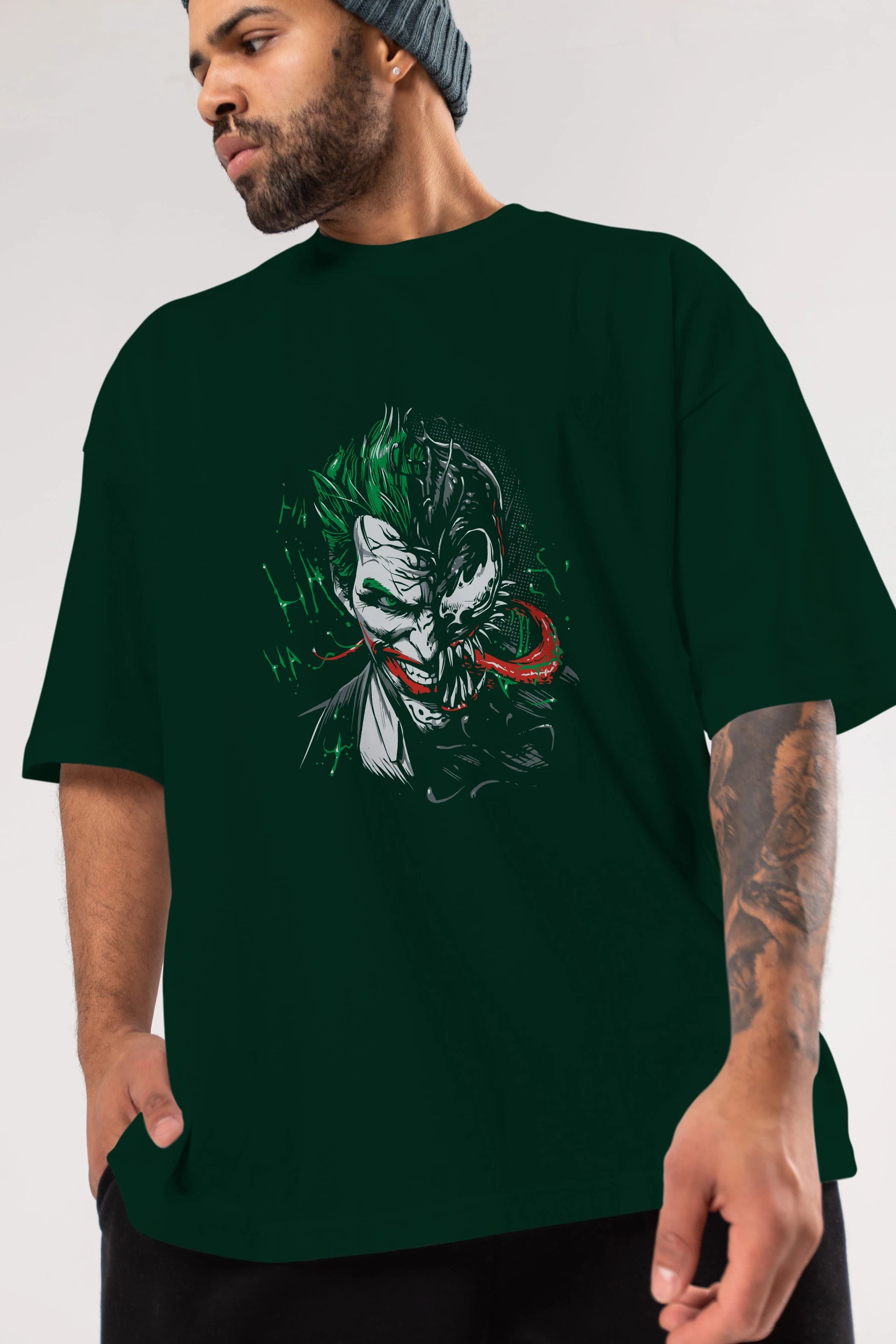 Venom (16) Ön Baskılı Oversize t-shirt Erkek Kadın Unisex %100 Pamuk Bisiklet Yaka tişort