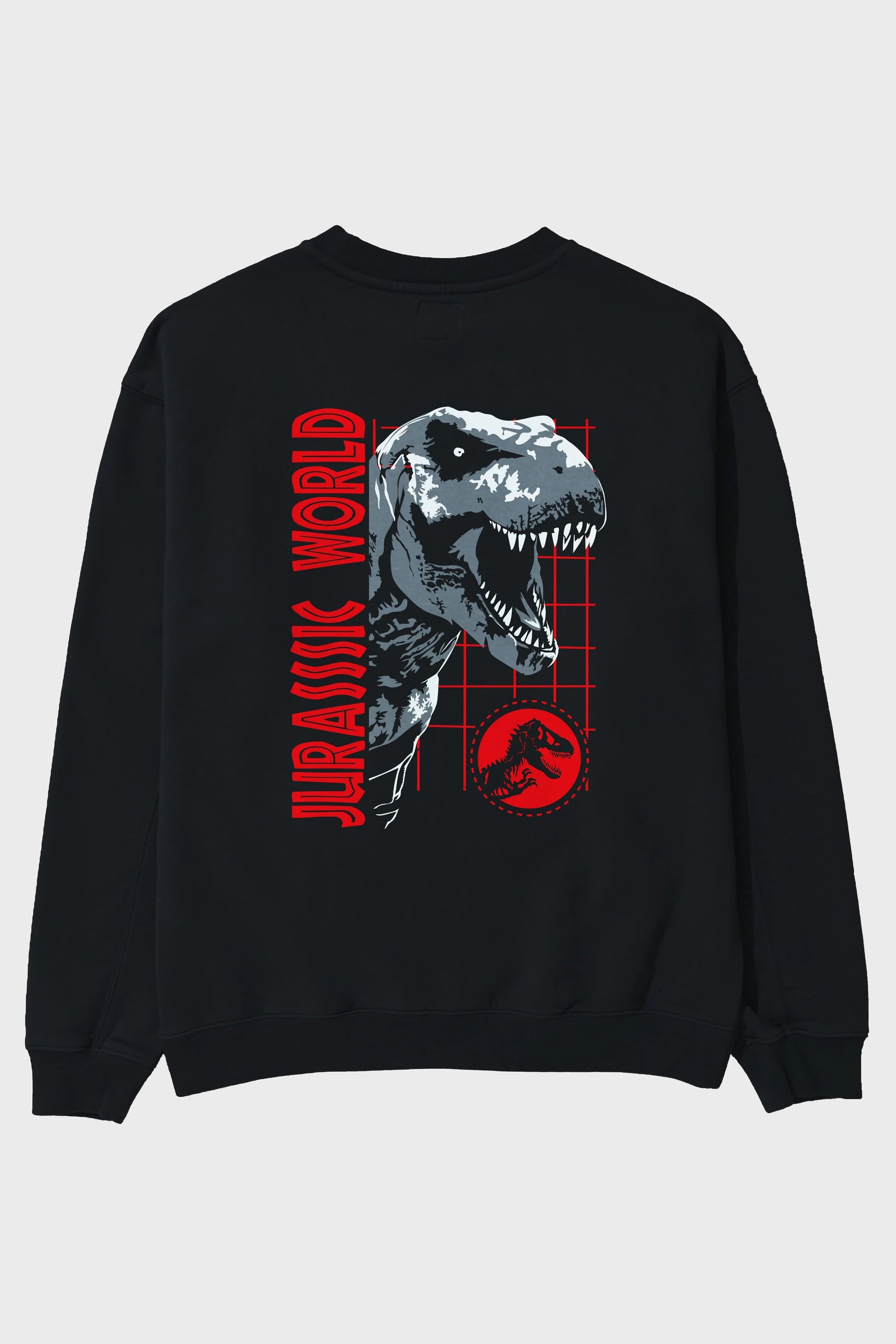 Jurassic Park (2) Arka Baskılı Oversize Sweatshirt Erkek Kadın Unisex