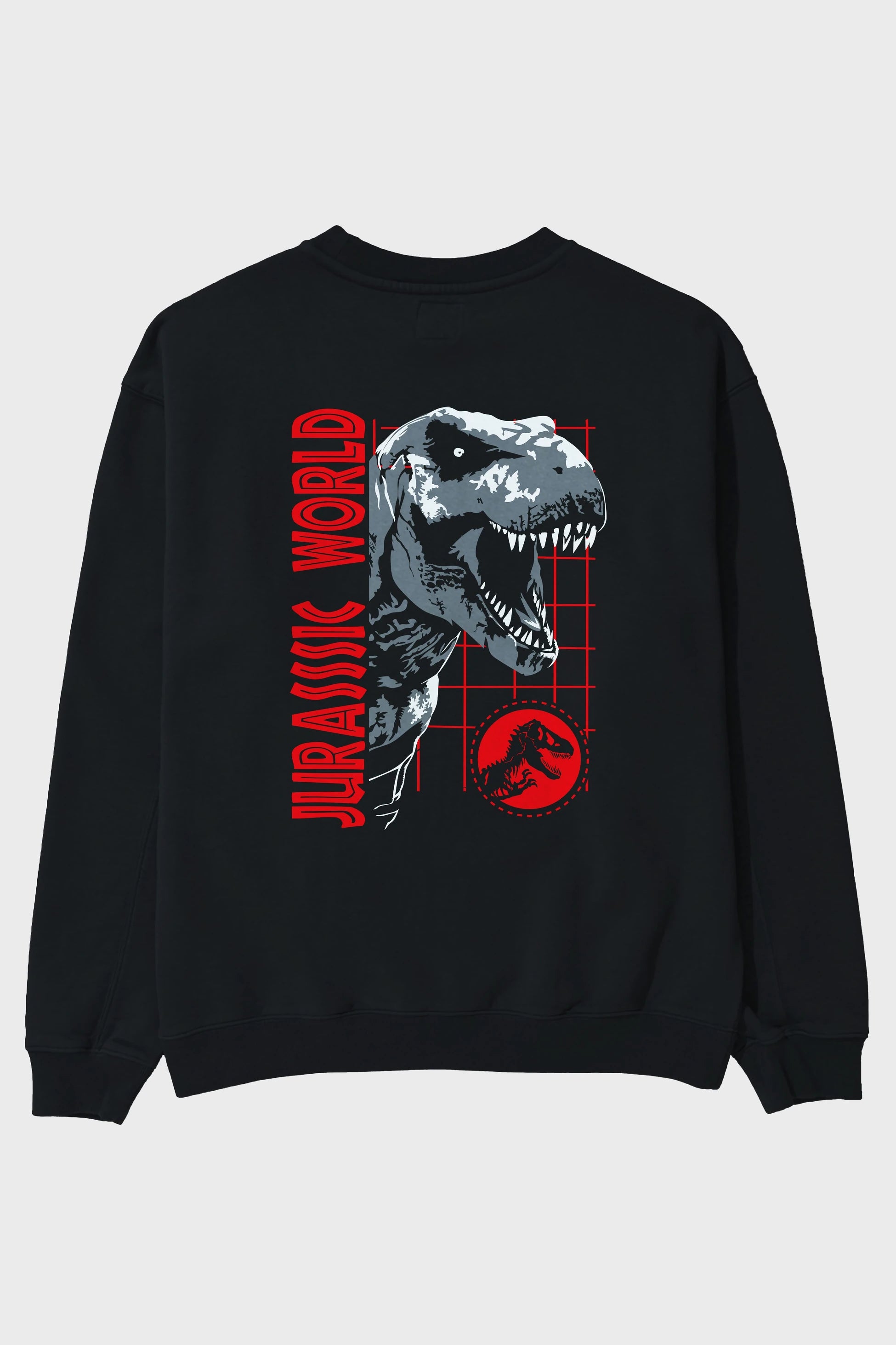 Jurassic Park (2) Arka Baskılı Oversize Sweatshirt Erkek Kadın Unisex