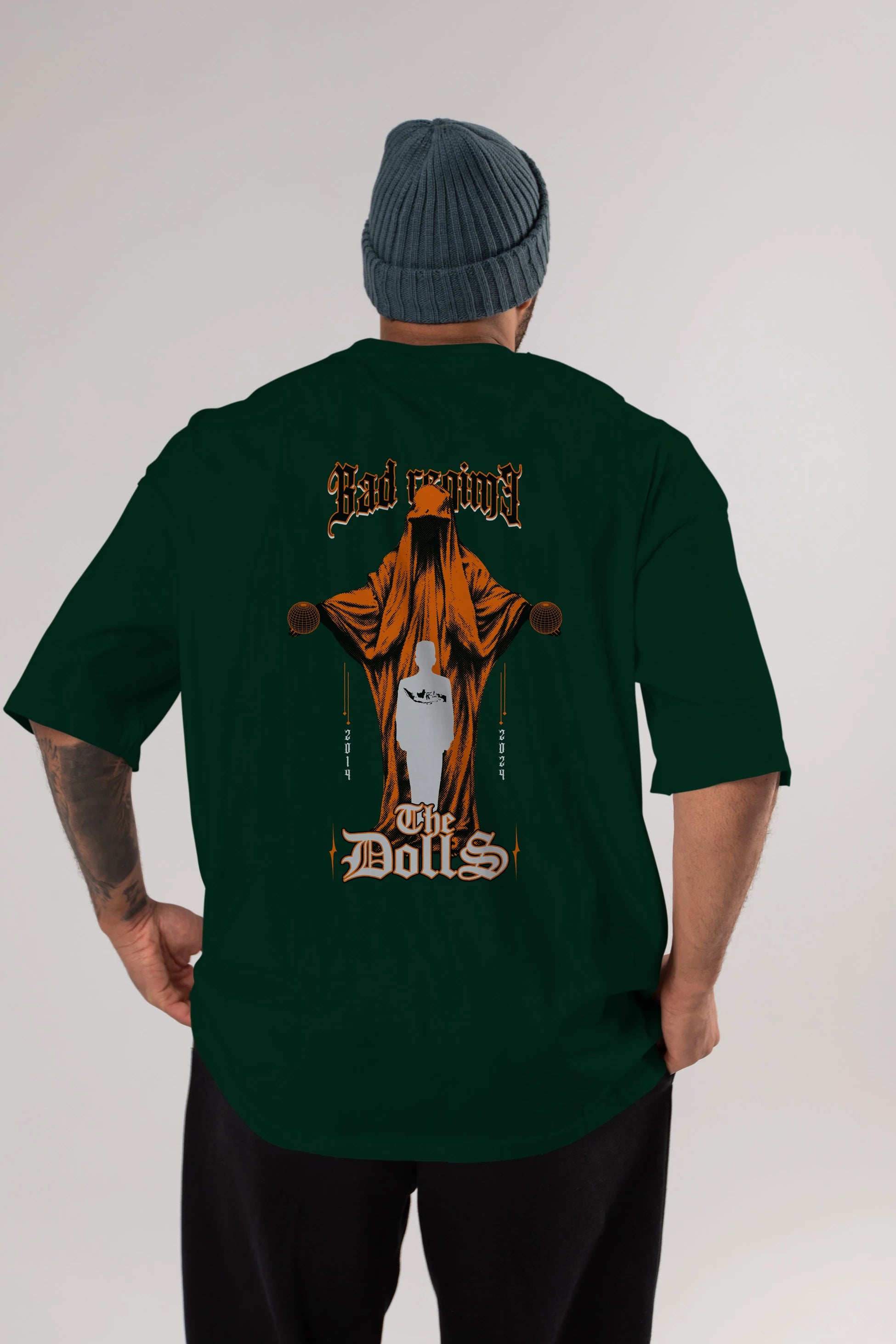 The Dolls Arka Baskılı Oversize t-shirt Erkek Kadın Unisex