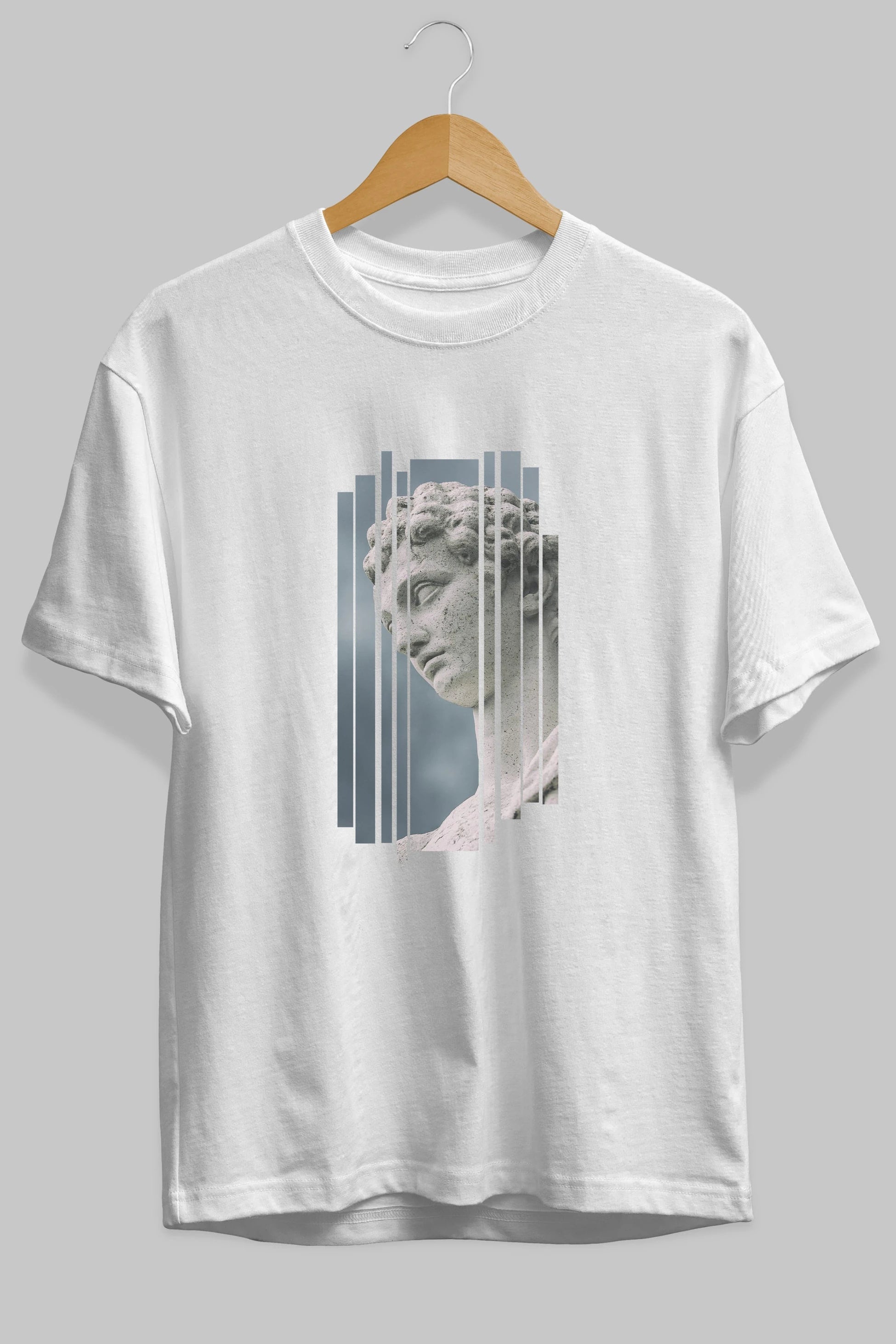 Aesthetic Sculpture Art Ön Baskılı Oversize t-shirt Erkek Kadın Unisex