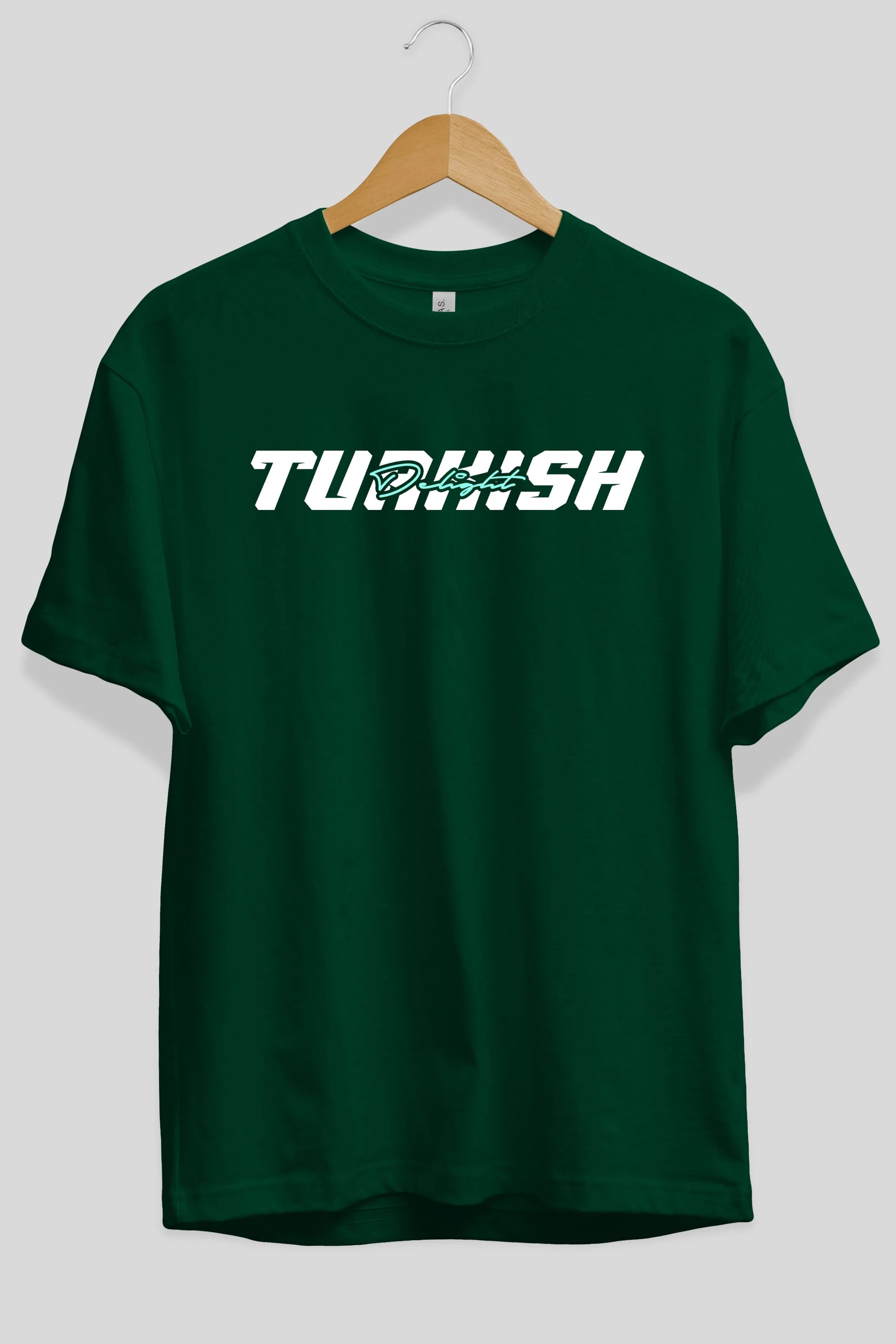 Turkish Delight Ön Baskılı Oversize t-shirt %100 pamuk Erkek Kadın Unisex