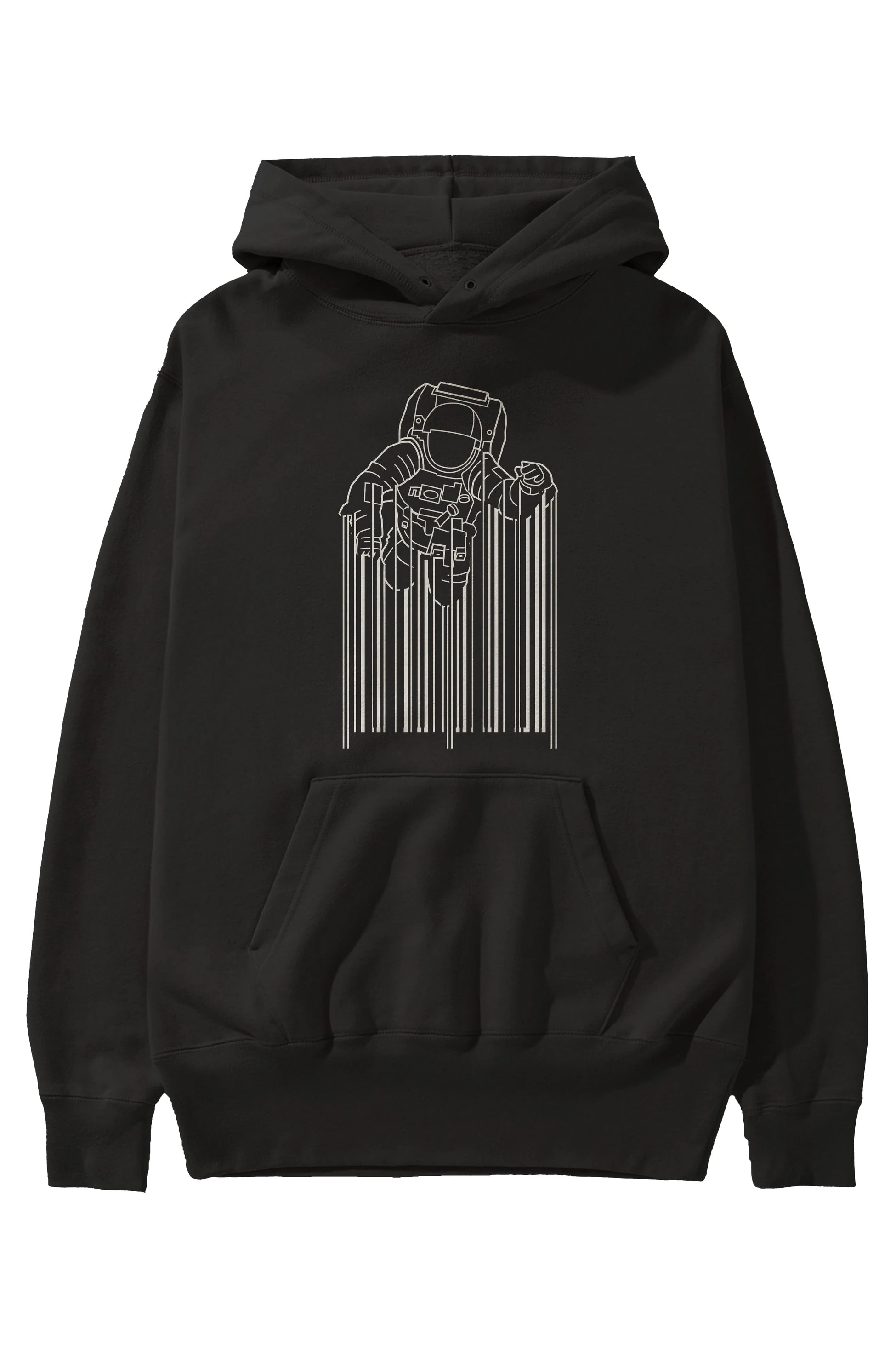 Astrocode Ön Baskılı Hoodie Oversize Kapüşonlu Sweatshirt Erkek Kadın Unisex