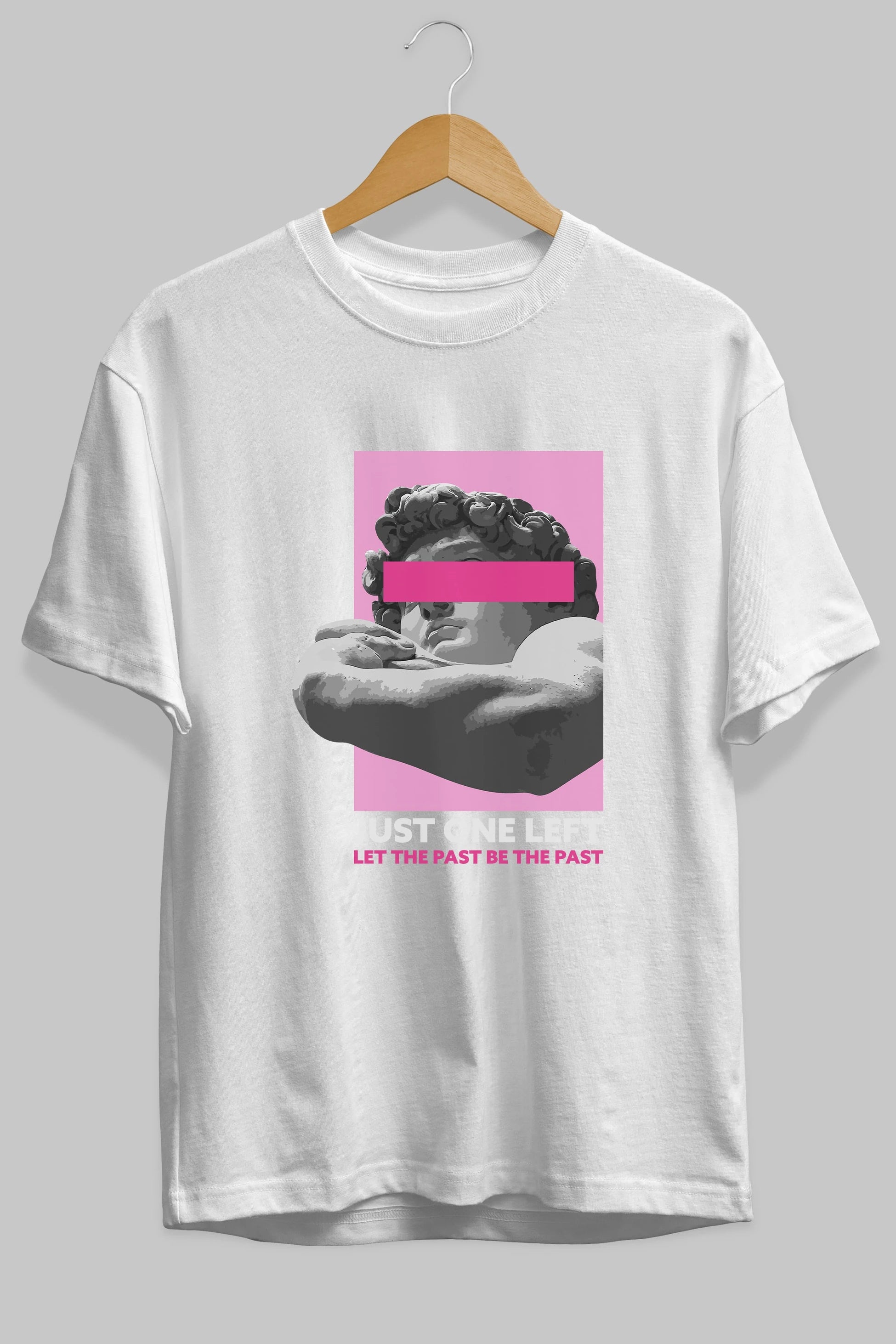 Just One Left Ön Baskılı Oversize t-shirt Erkek Kadın Unisex