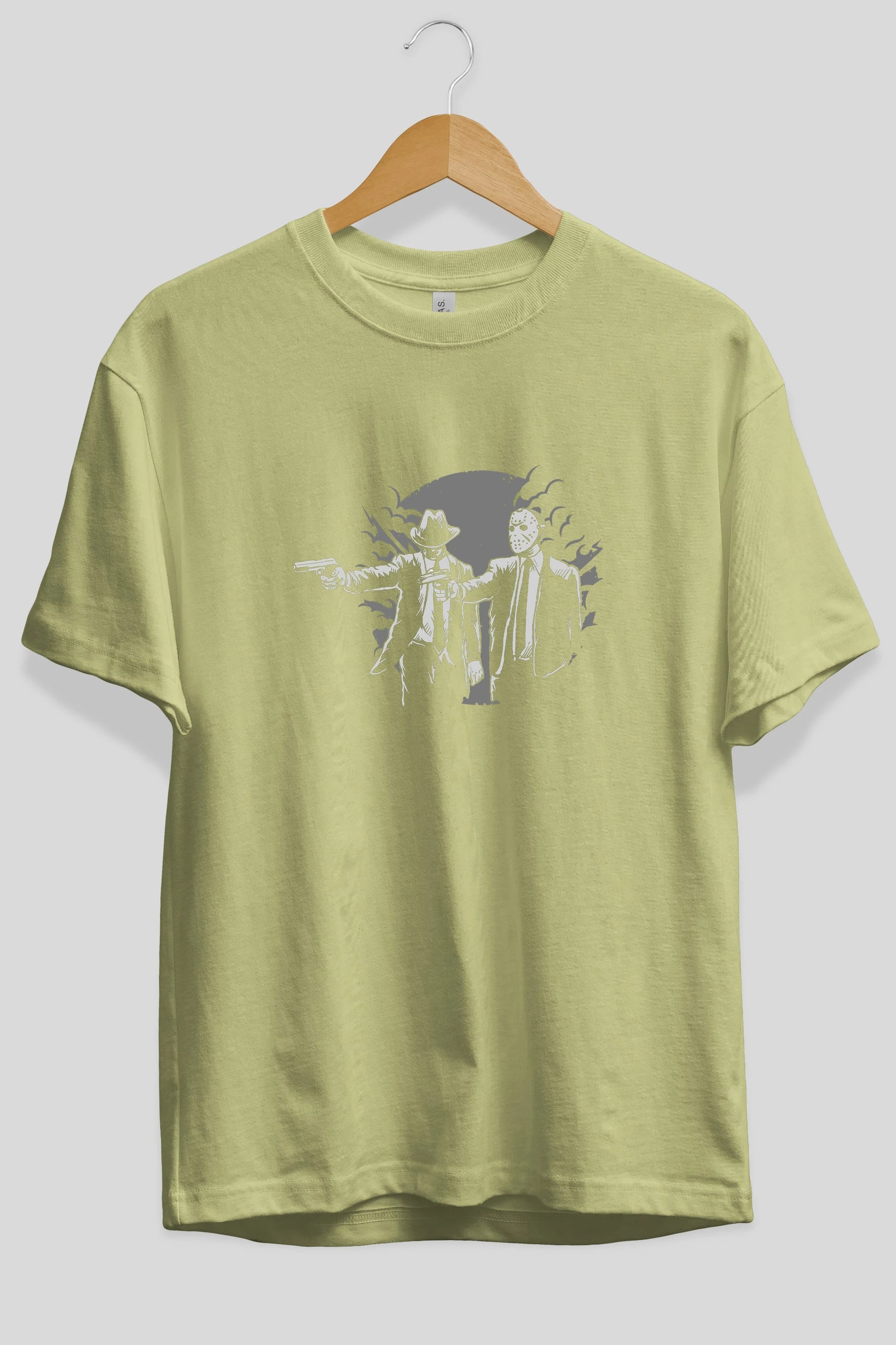 Pulp Killer Ön Baskılı Oversize t-shirt Erkek Kadın Unisex %100 Pamuk tişort