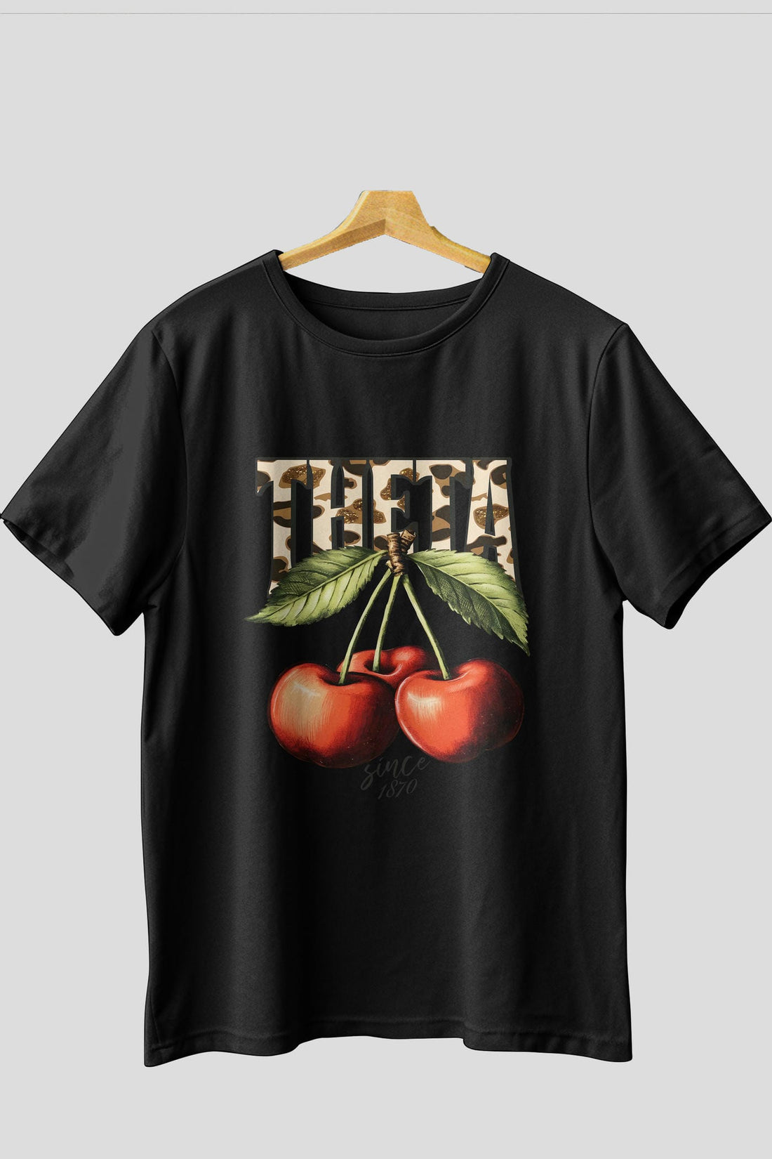 Cherry Cherries 9 Ön Baskılı Oversize t-shirt Erkek Kadın Pamuk Bisiklet Yaka tişort