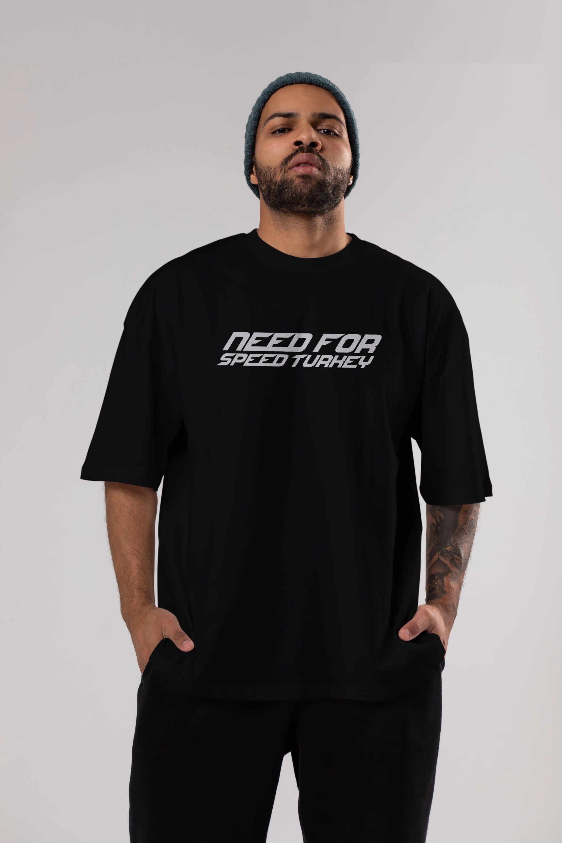 Need for Speed Turkey Ön Baskılı Oversize t-shirt %100 pamuk Erkek Kadın Unisex