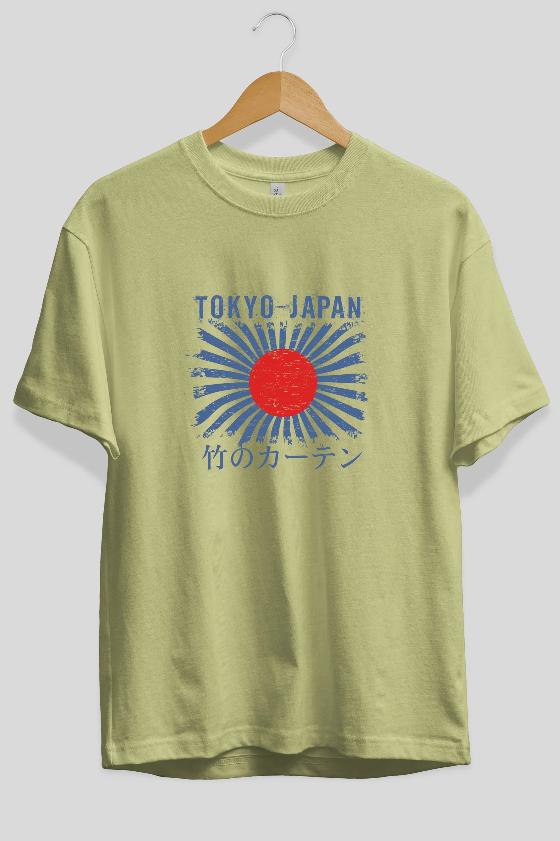 Tokyo Japan Ön Baskılı Oversize t-shirt Erkek Kadın Unisex