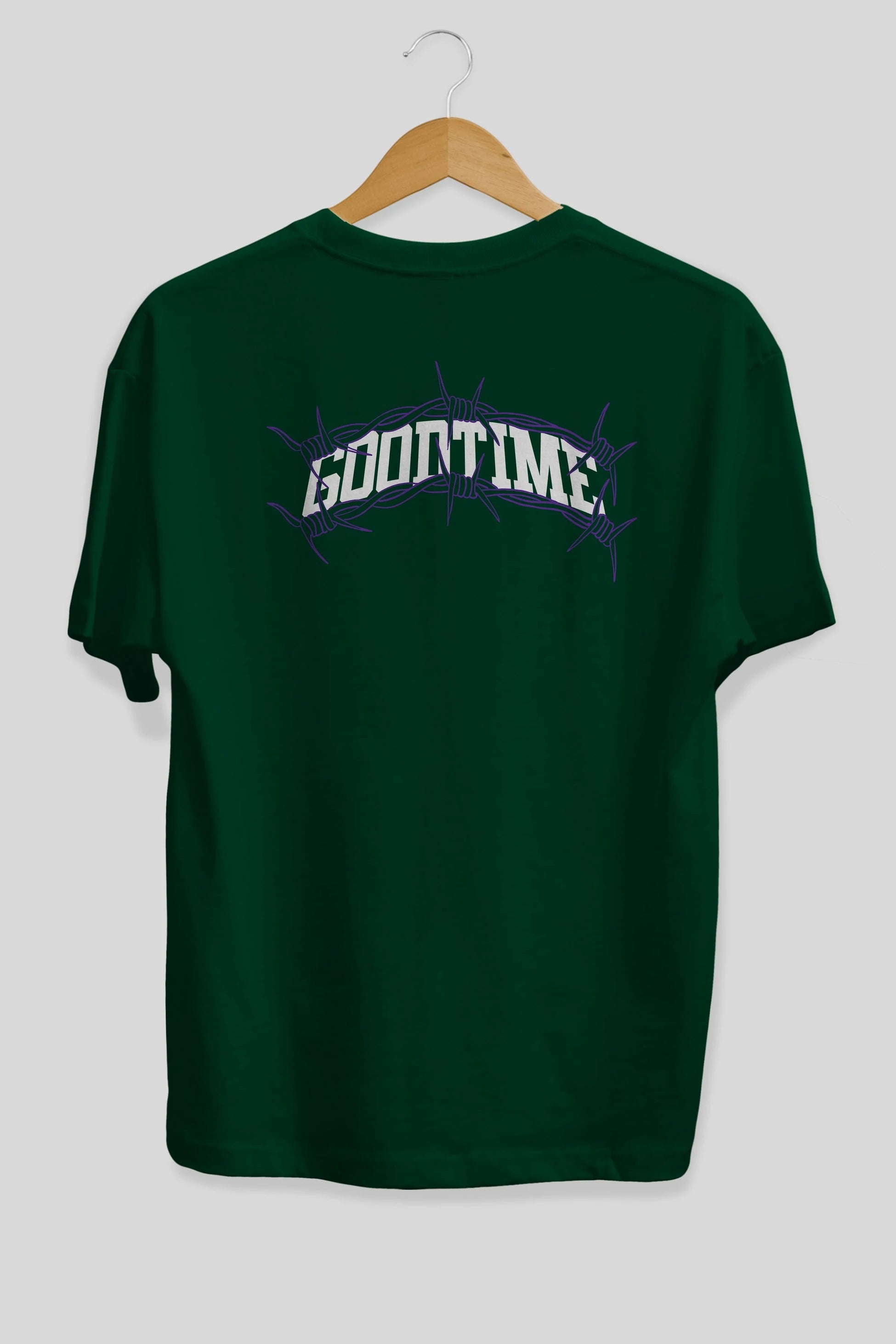 Good Time Arka Baskılı Oversize t-shirt Erkek Kadın Unisex