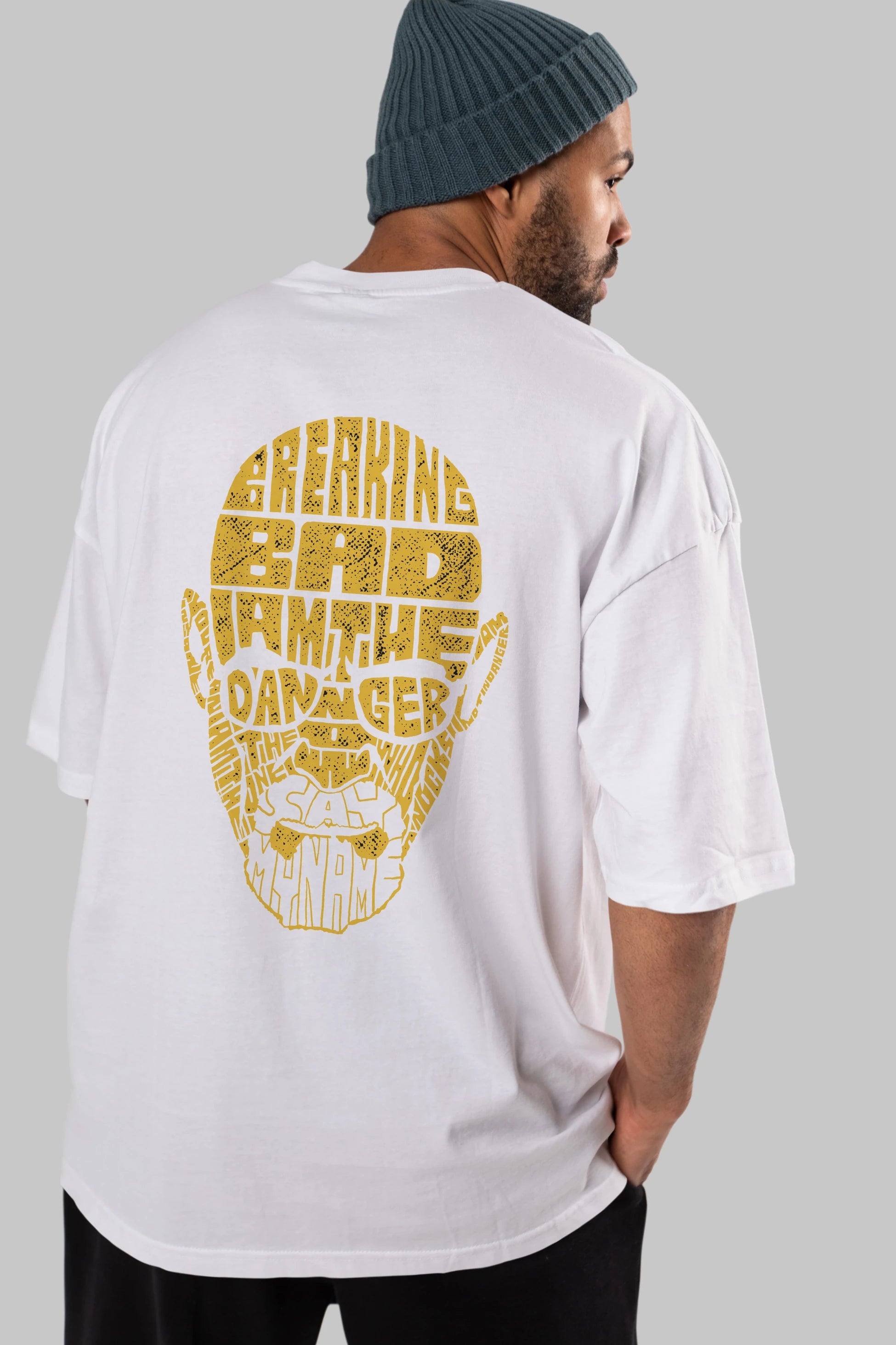 Breaking Bad Arka Baskılı Oversize t-shirt %100 pamuk Erkek Kadın Unisex