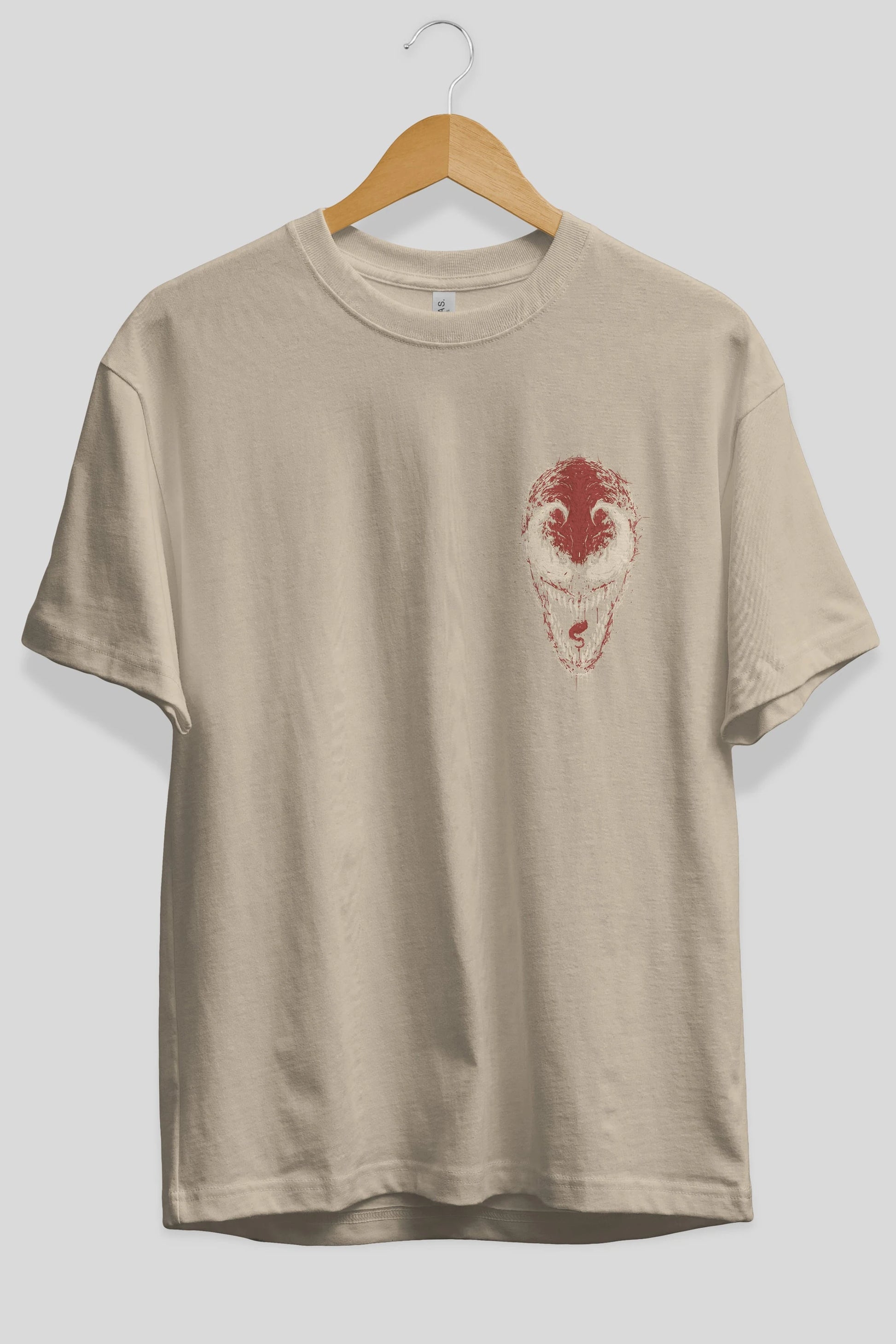 Venom (12) Ön Sol Baskılı Oversize t-shirt Erkek Kadın Unisex %100 Pamuk Bisiklet Yaka tişort