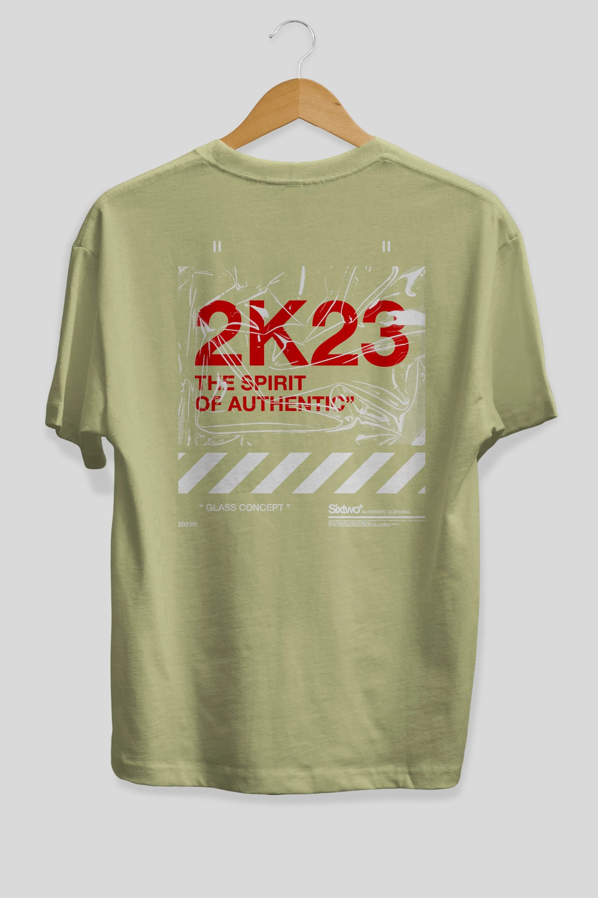 The Spirit Arka Baskılı Oversize t-shirt Erkek Kadın Unisex