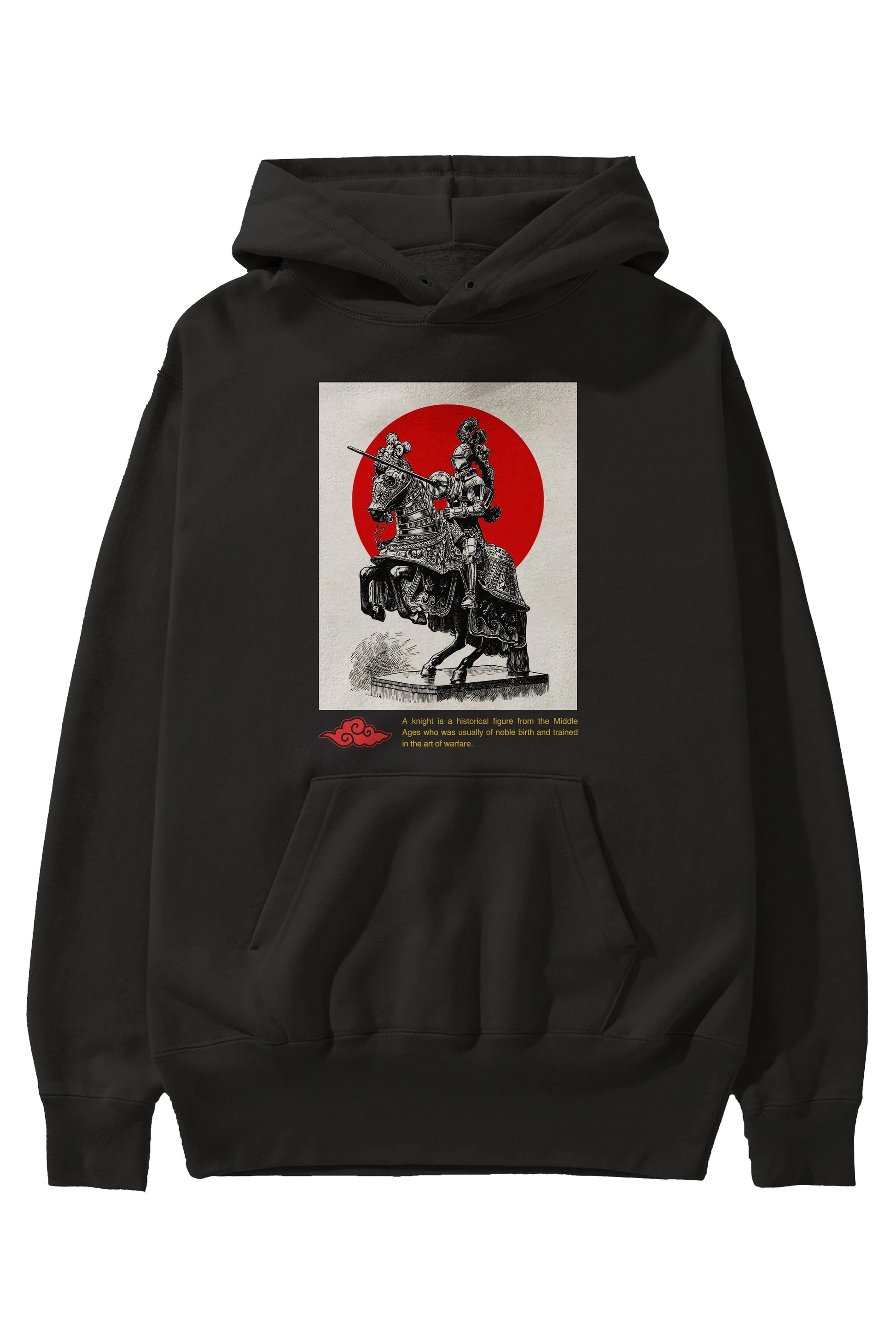 Japan Streetwear 2 Ön Baskılı Oversize Hoodie Kapüşonlu Sweatshirt Erkek Kadın Unisex