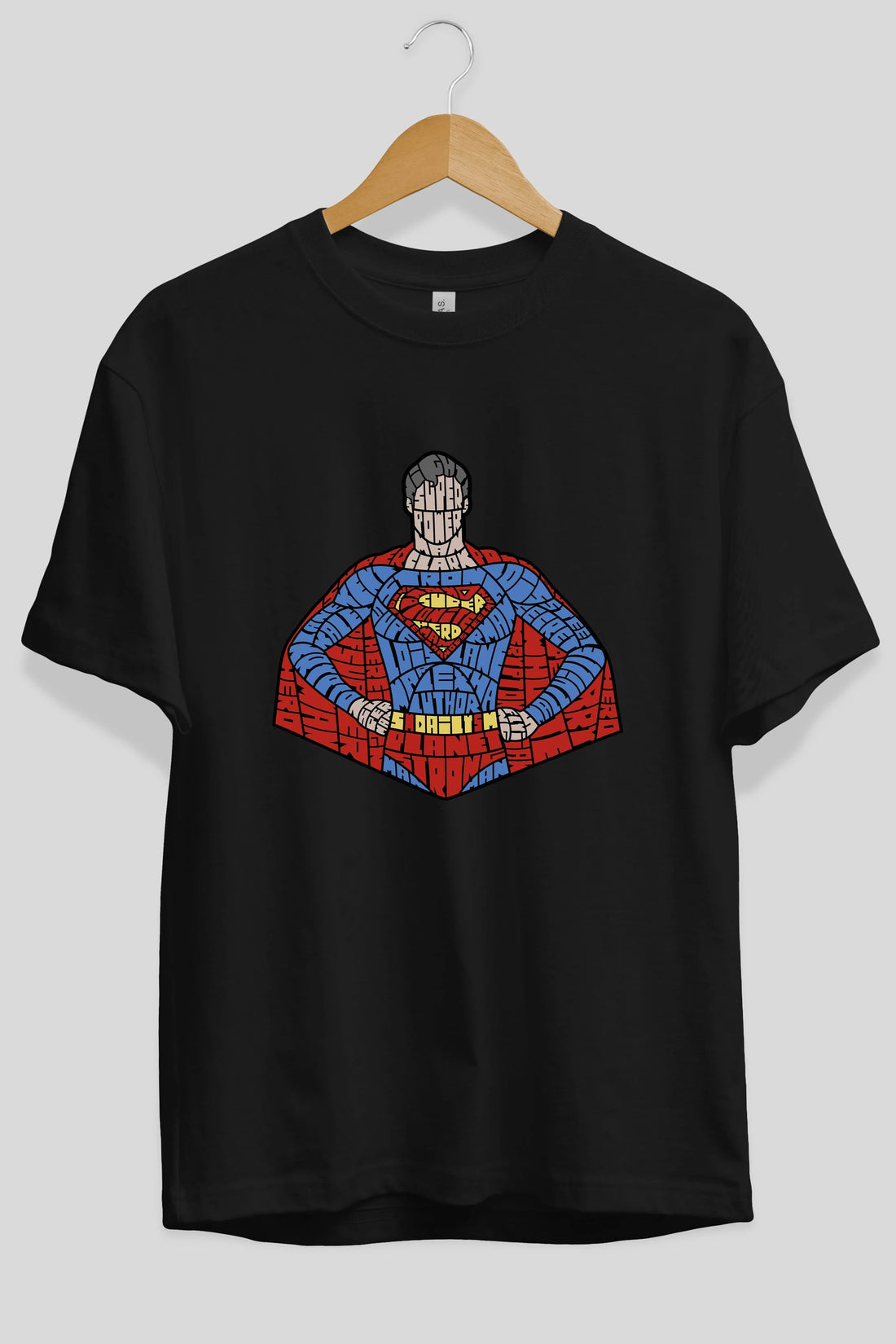 Kryptonian Ön Baskılı Oversize t-shirt %100 pamuk Erkek Kadın Unisex